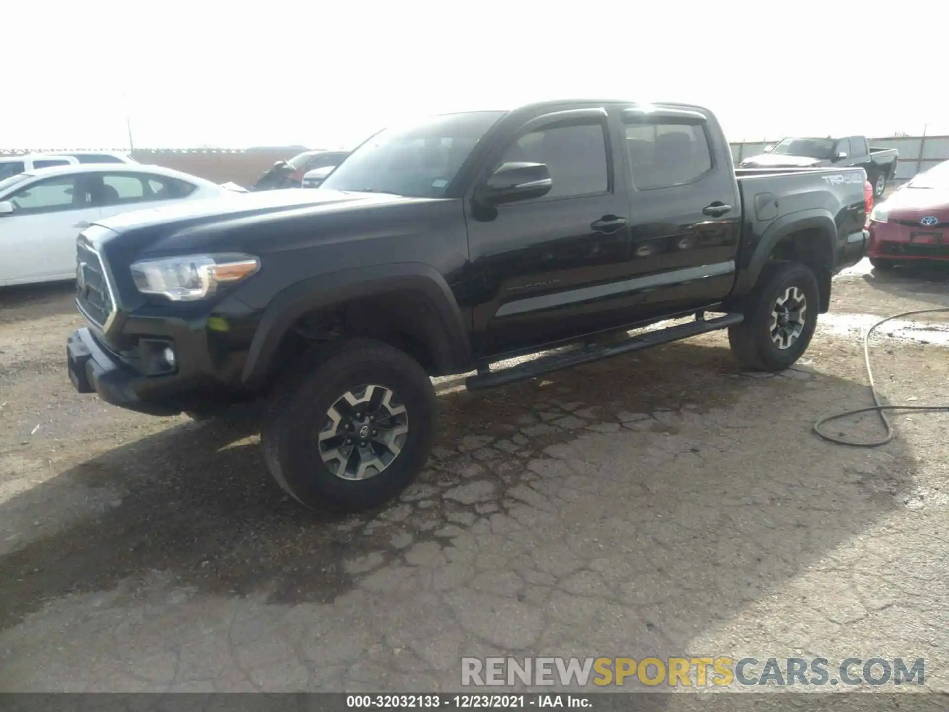 2 Photograph of a damaged car 3TMCZ5AN3KM284654 TOYOTA TACOMA 4WD 2019