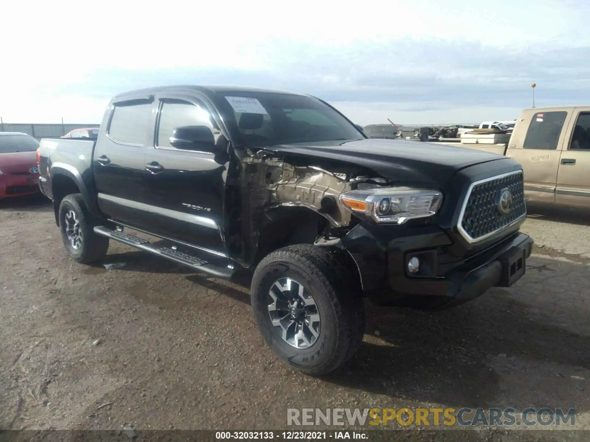 6 Фотография поврежденного автомобиля 3TMCZ5AN3KM284654 TOYOTA TACOMA 4WD 2019