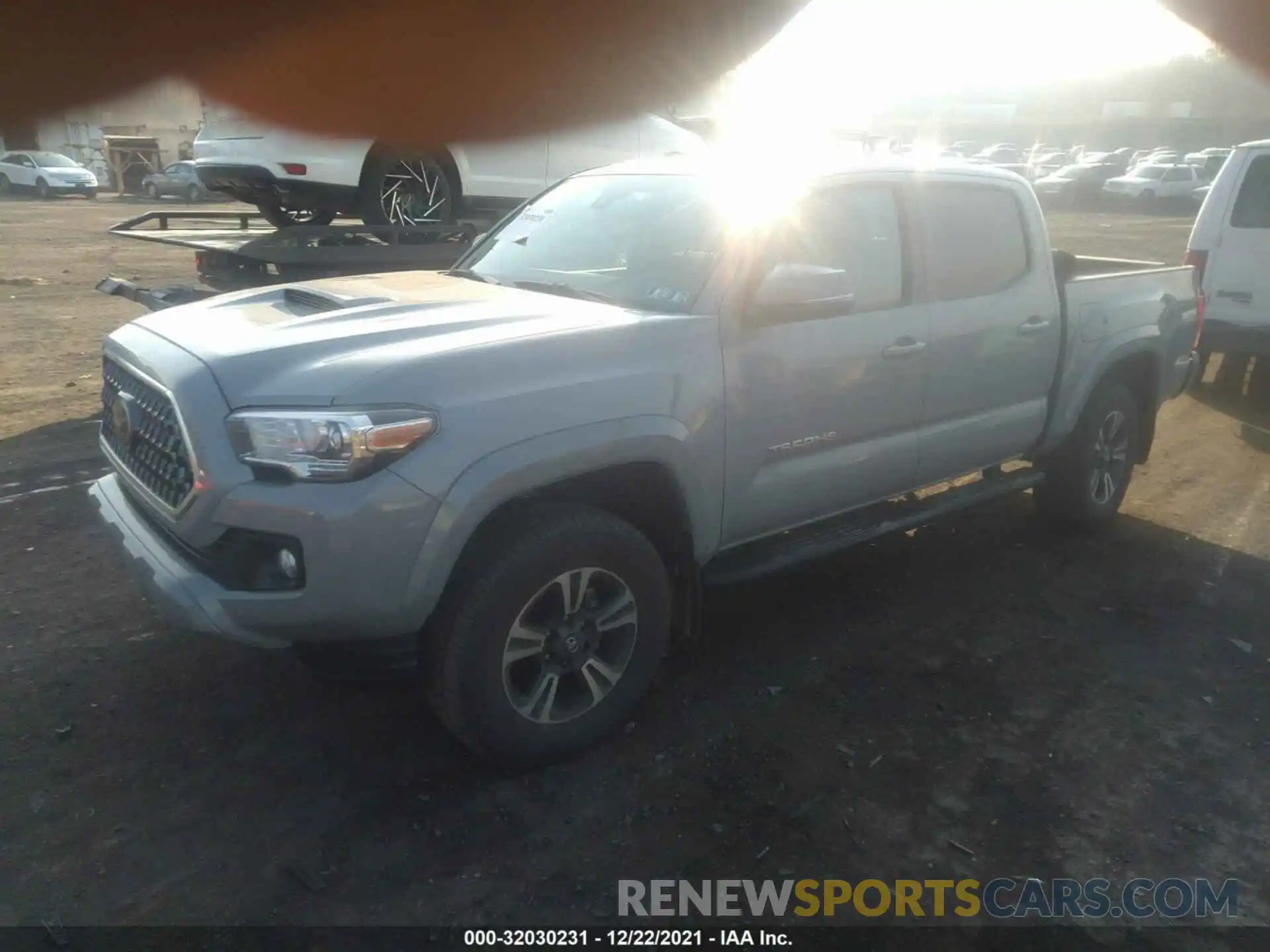 2 Photograph of a damaged car 3TMCZ5AN3KM285206 TOYOTA TACOMA 4WD 2019