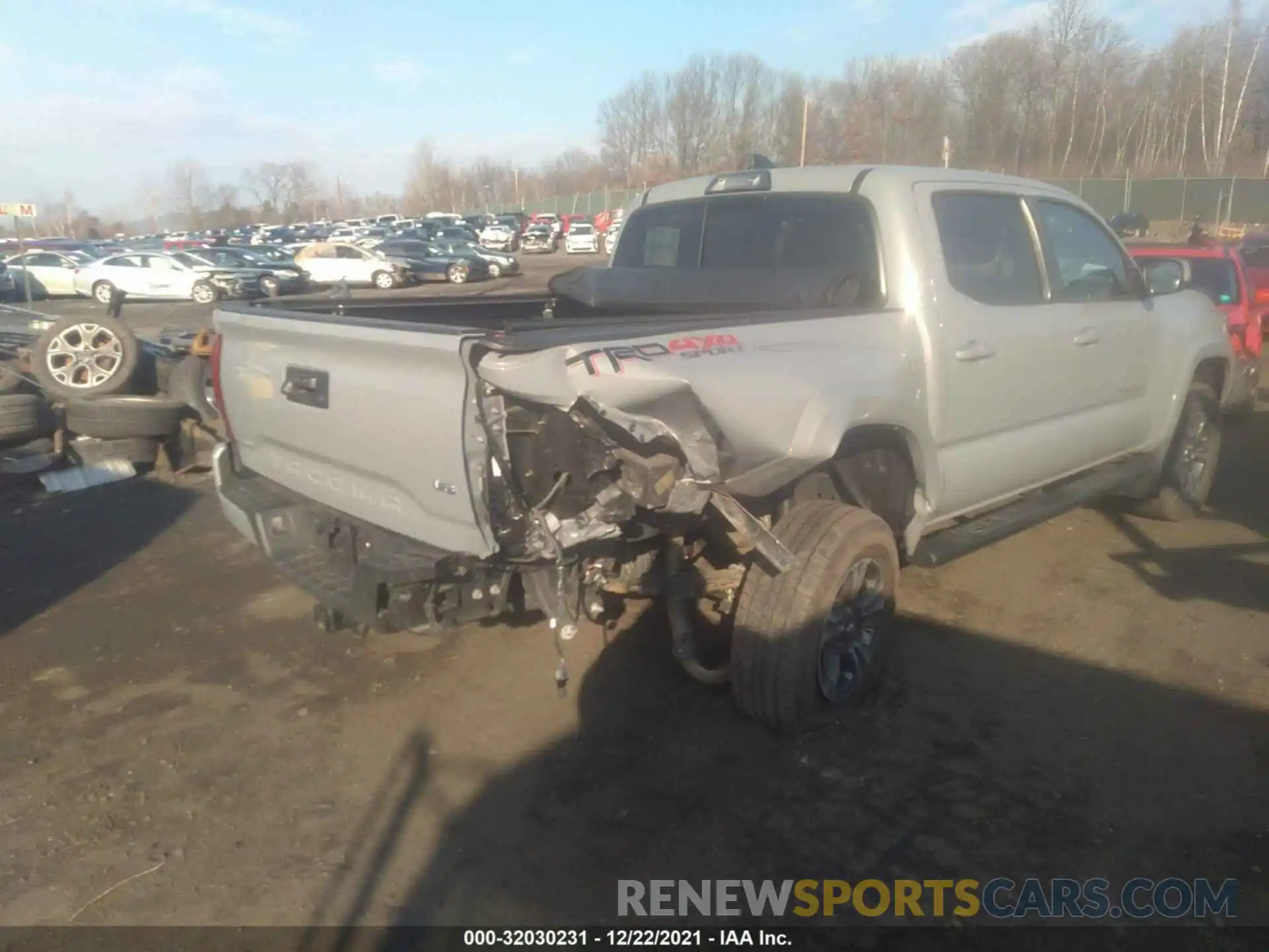 6 Photograph of a damaged car 3TMCZ5AN3KM285206 TOYOTA TACOMA 4WD 2019