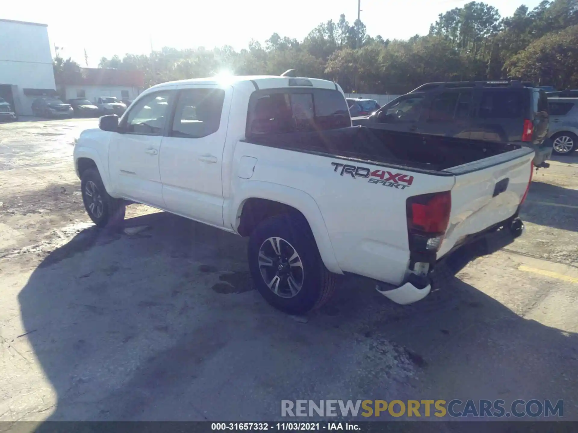 3 Photograph of a damaged car 3TMCZ5AN4KM192002 TOYOTA TACOMA 4WD 2019