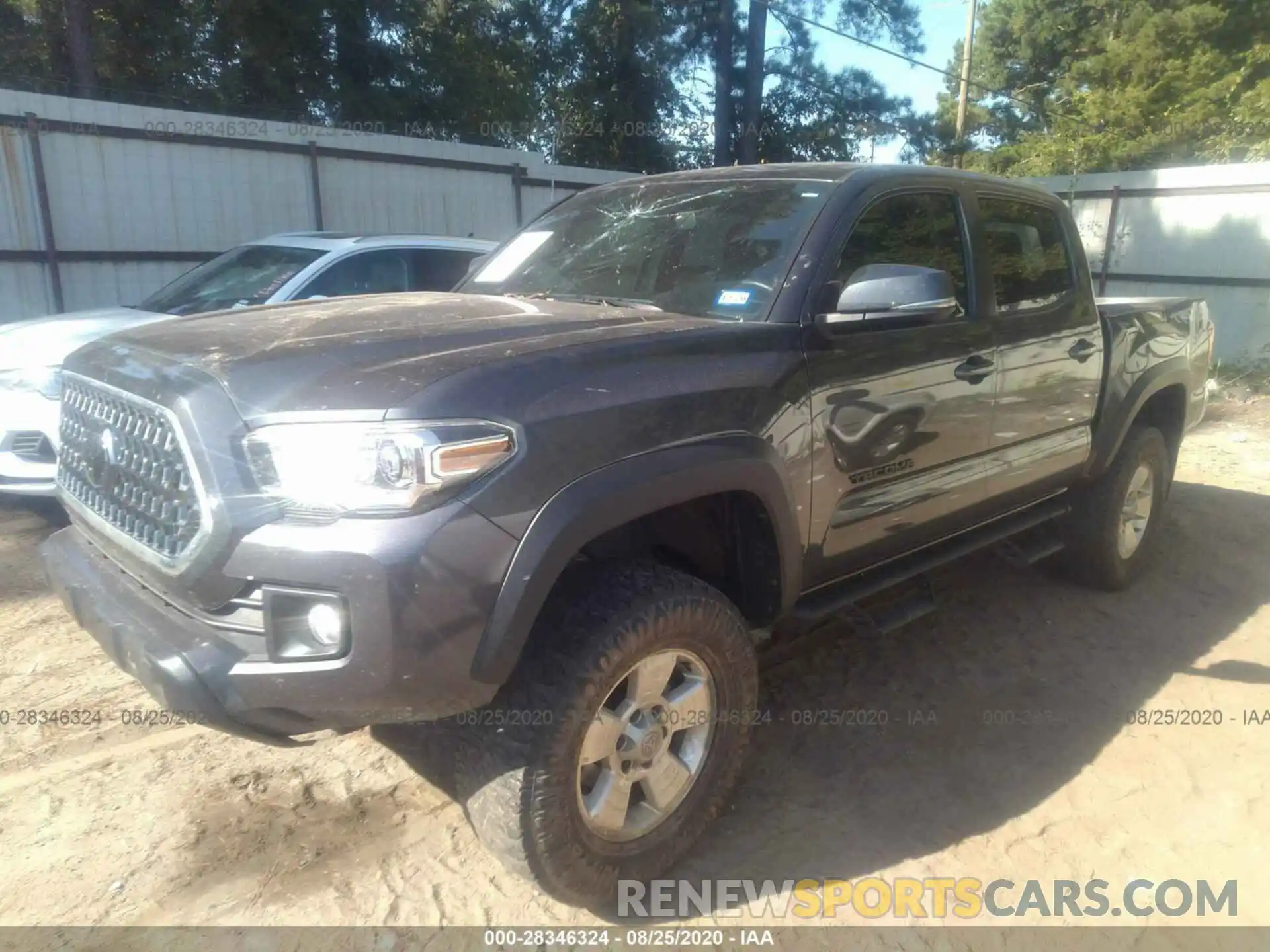 2 Photograph of a damaged car 3TMCZ5AN4KM192940 TOYOTA TACOMA 4WD 2019