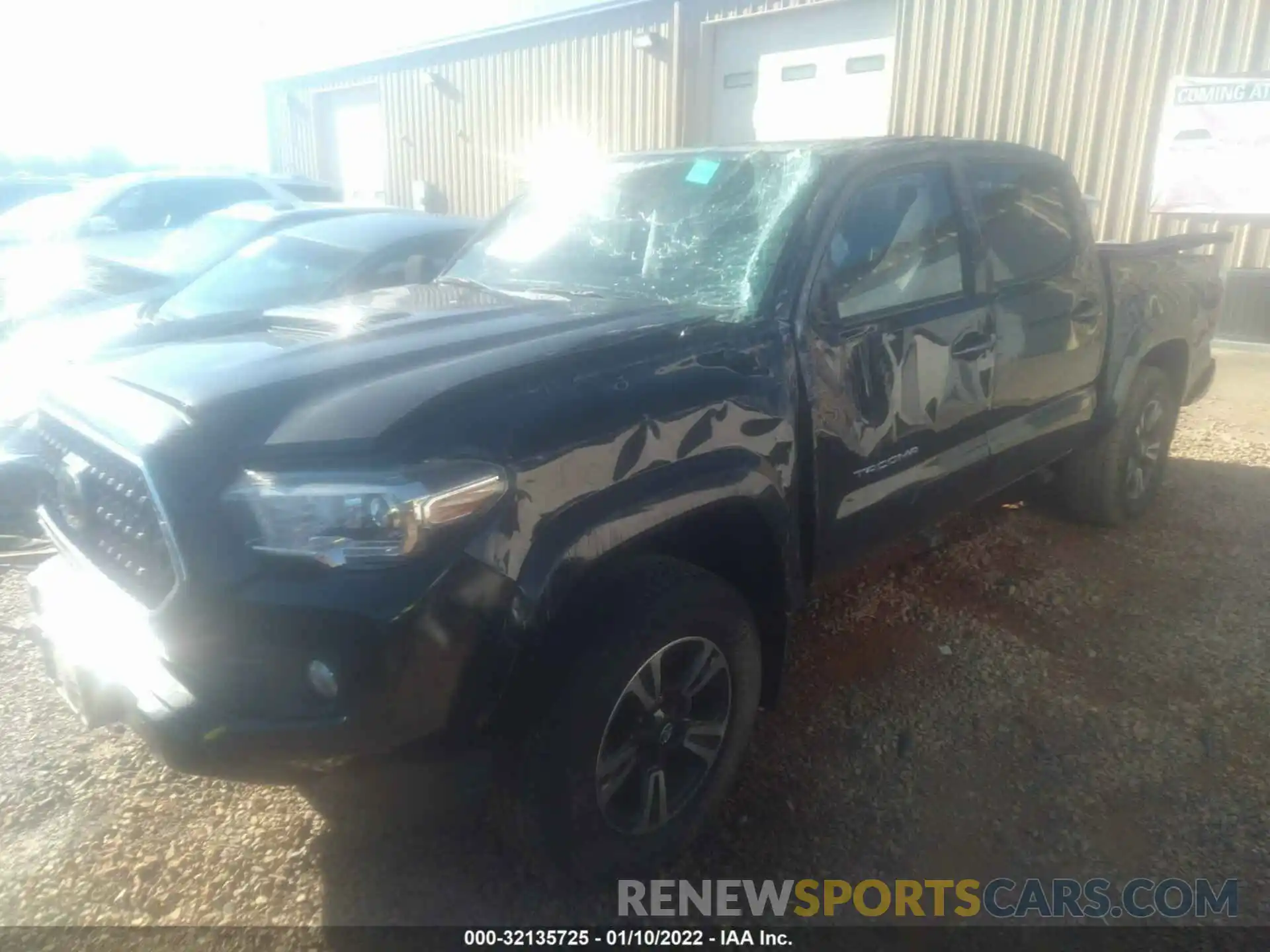 2 Photograph of a damaged car 3TMCZ5AN4KM197166 TOYOTA TACOMA 4WD 2019