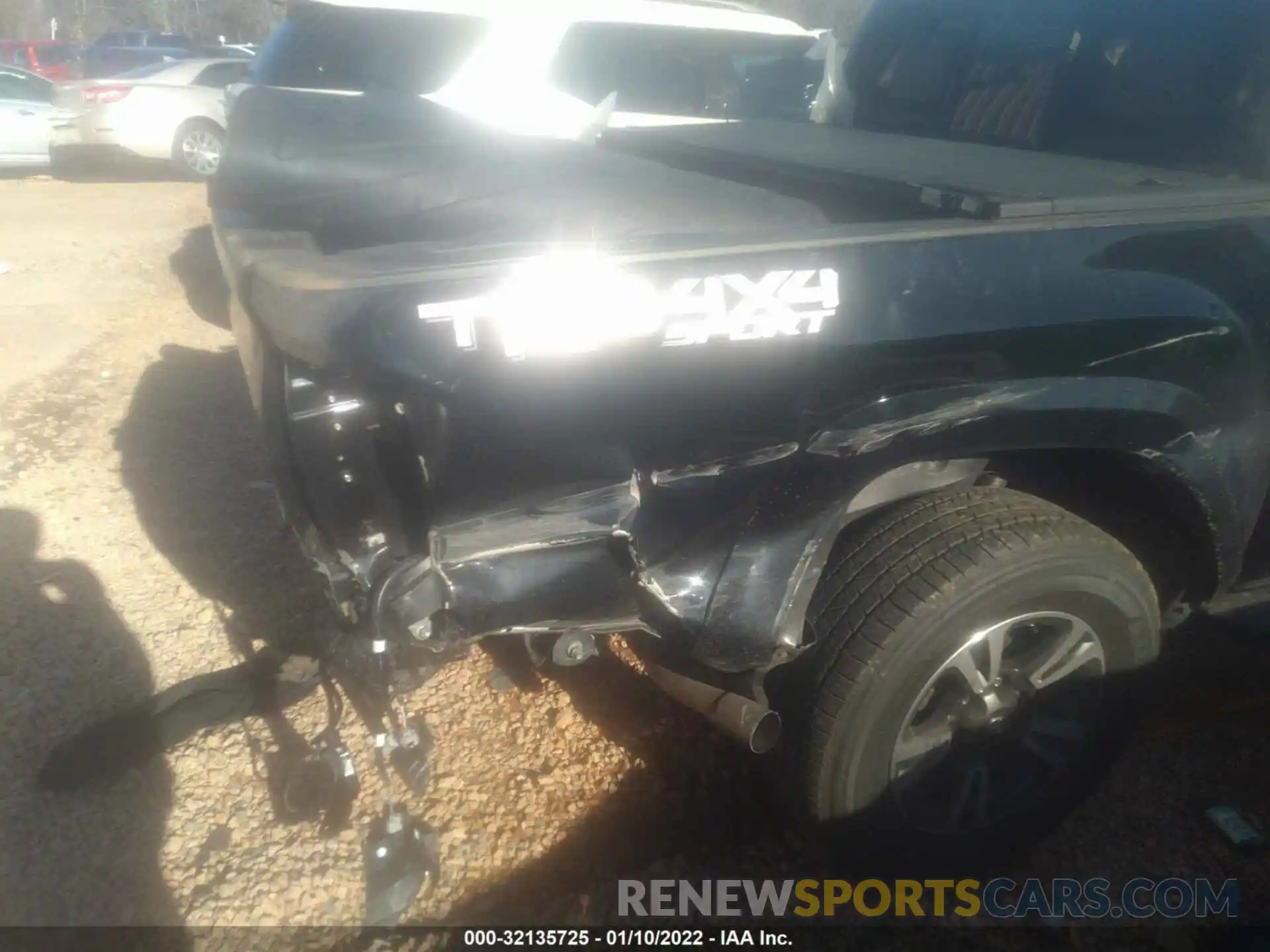 6 Photograph of a damaged car 3TMCZ5AN4KM197166 TOYOTA TACOMA 4WD 2019