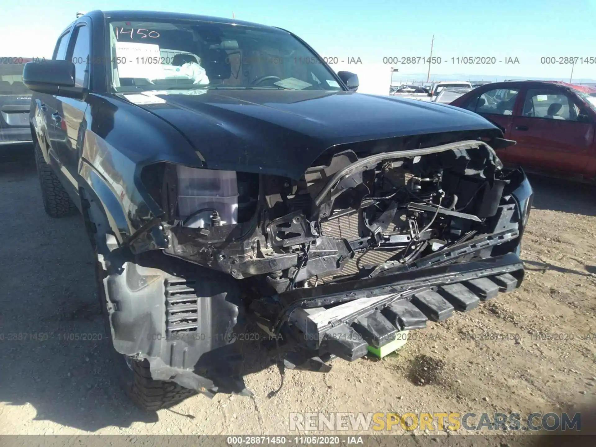 6 Photograph of a damaged car 3TMCZ5AN4KM197362 TOYOTA TACOMA 4WD 2019