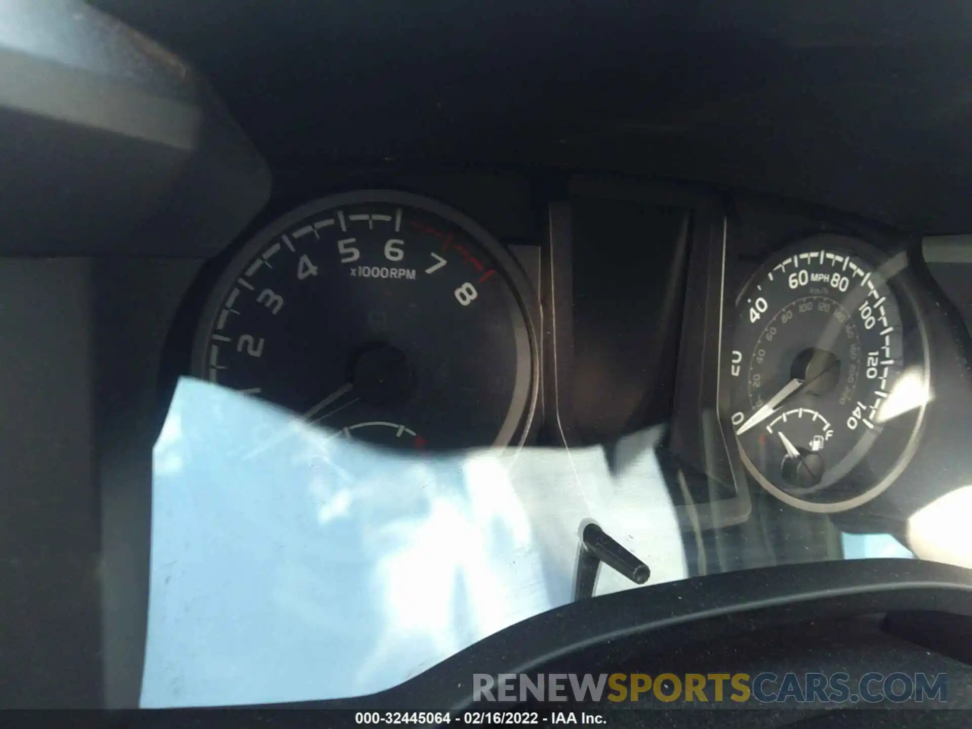 7 Photograph of a damaged car 3TMCZ5AN4KM212958 TOYOTA TACOMA 4WD 2019