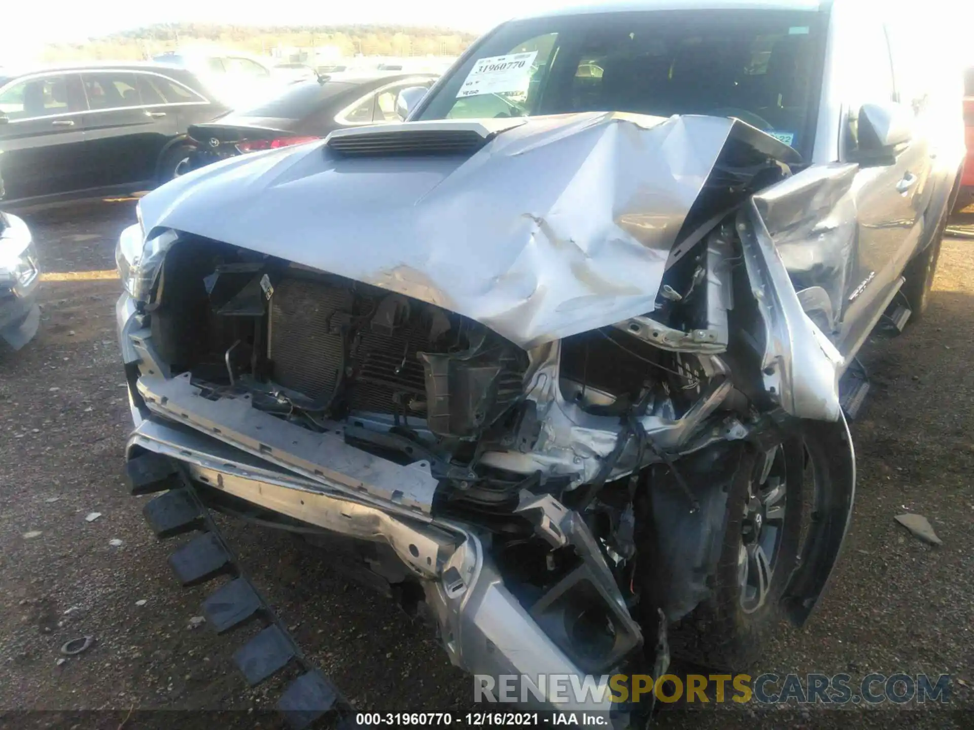 6 Photograph of a damaged car 3TMCZ5AN4KM214340 TOYOTA TACOMA 4WD 2019