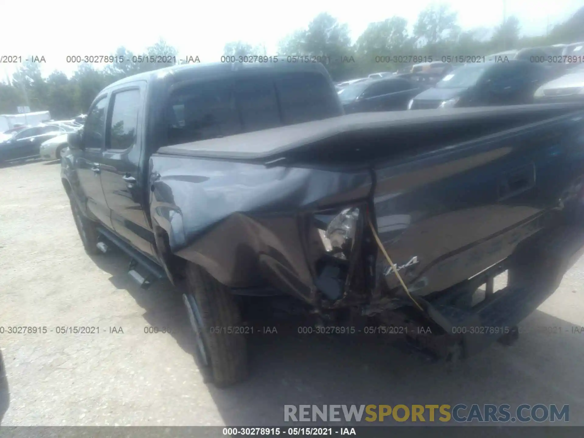 3 Photograph of a damaged car 3TMCZ5AN4KM219215 TOYOTA TACOMA 4WD 2019