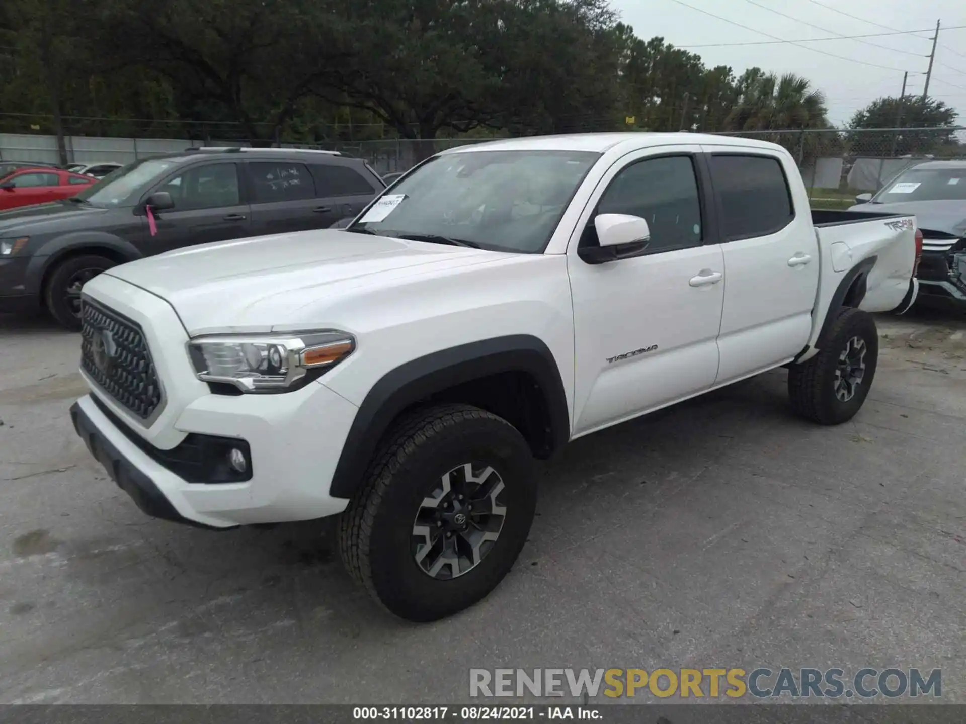 2 Photograph of a damaged car 3TMCZ5AN4KM227010 TOYOTA TACOMA 4WD 2019