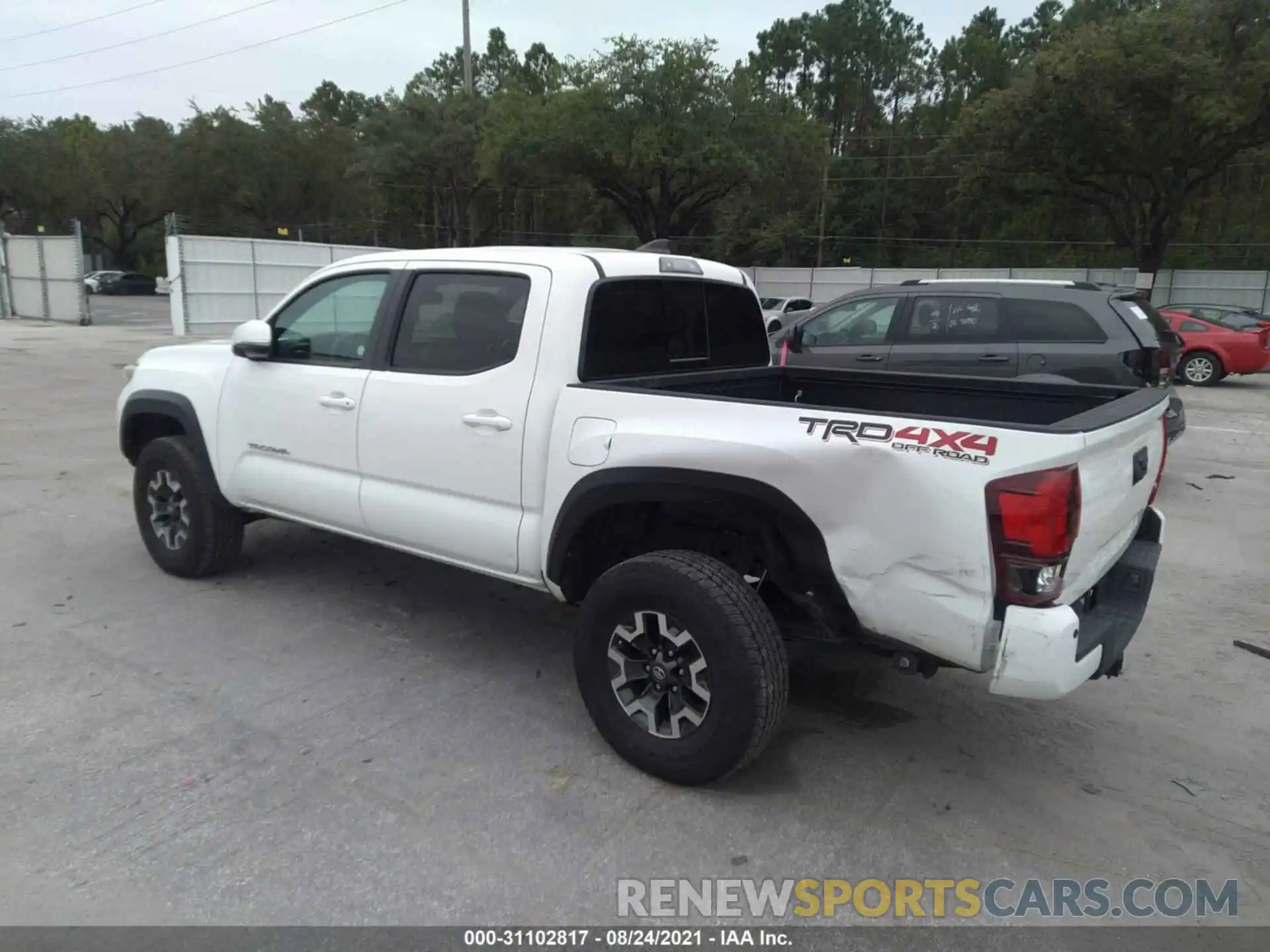 6 Photograph of a damaged car 3TMCZ5AN4KM227010 TOYOTA TACOMA 4WD 2019