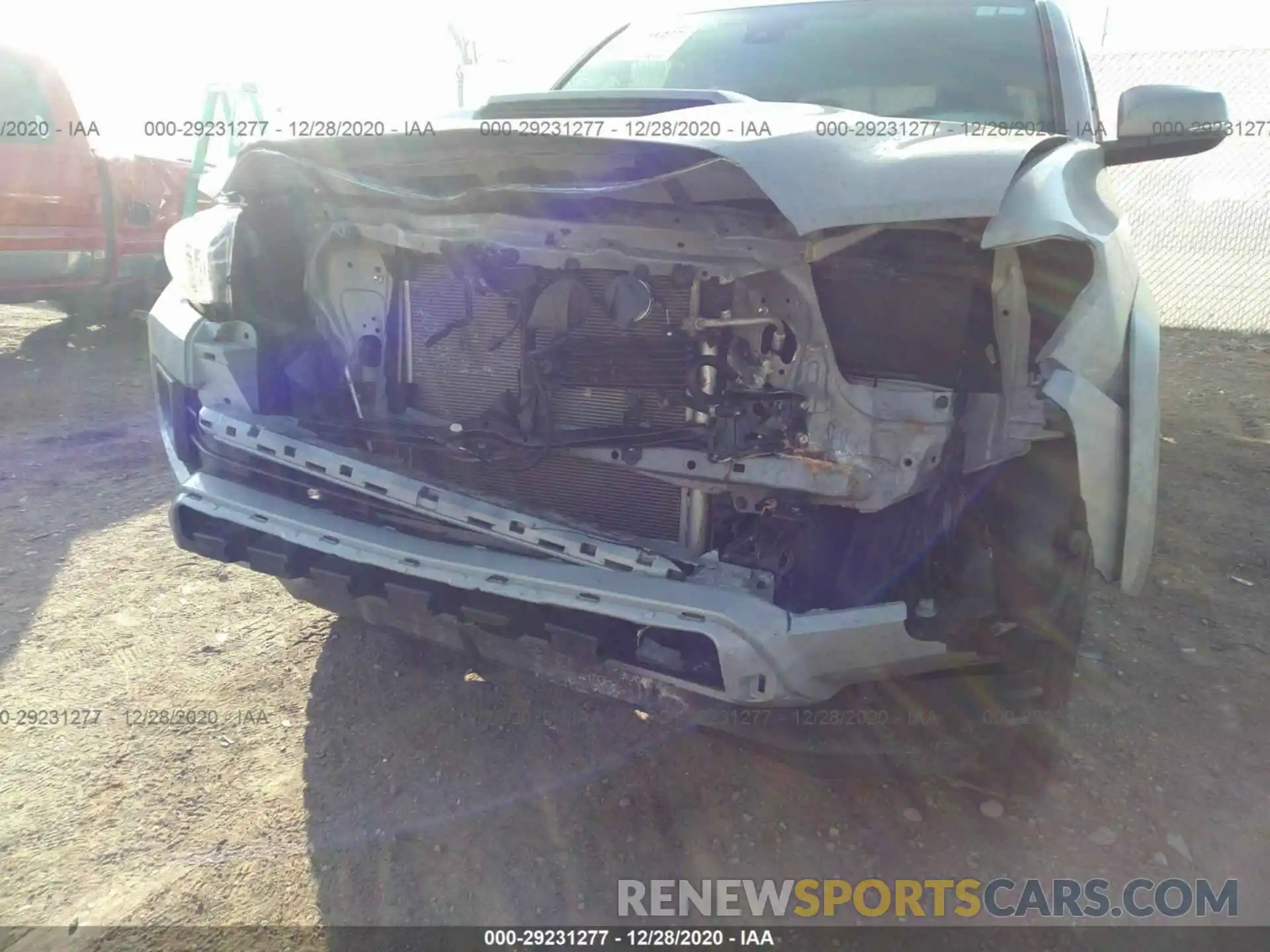 6 Photograph of a damaged car 3TMCZ5AN4KM230960 TOYOTA TACOMA 4WD 2019
