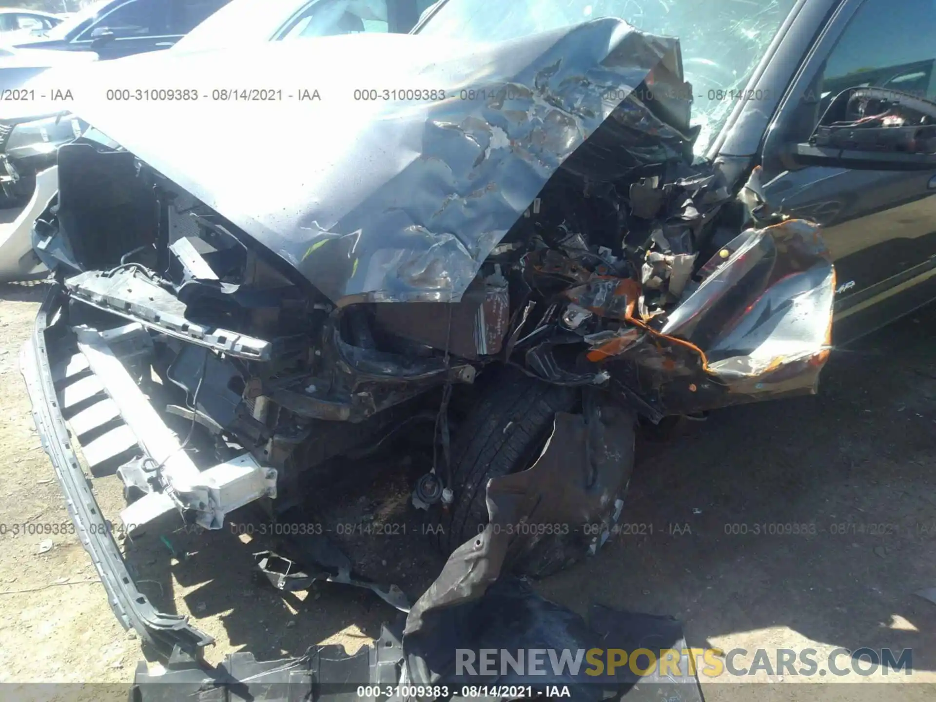 6 Photograph of a damaged car 3TMCZ5AN4KM244891 TOYOTA TACOMA 4WD 2019