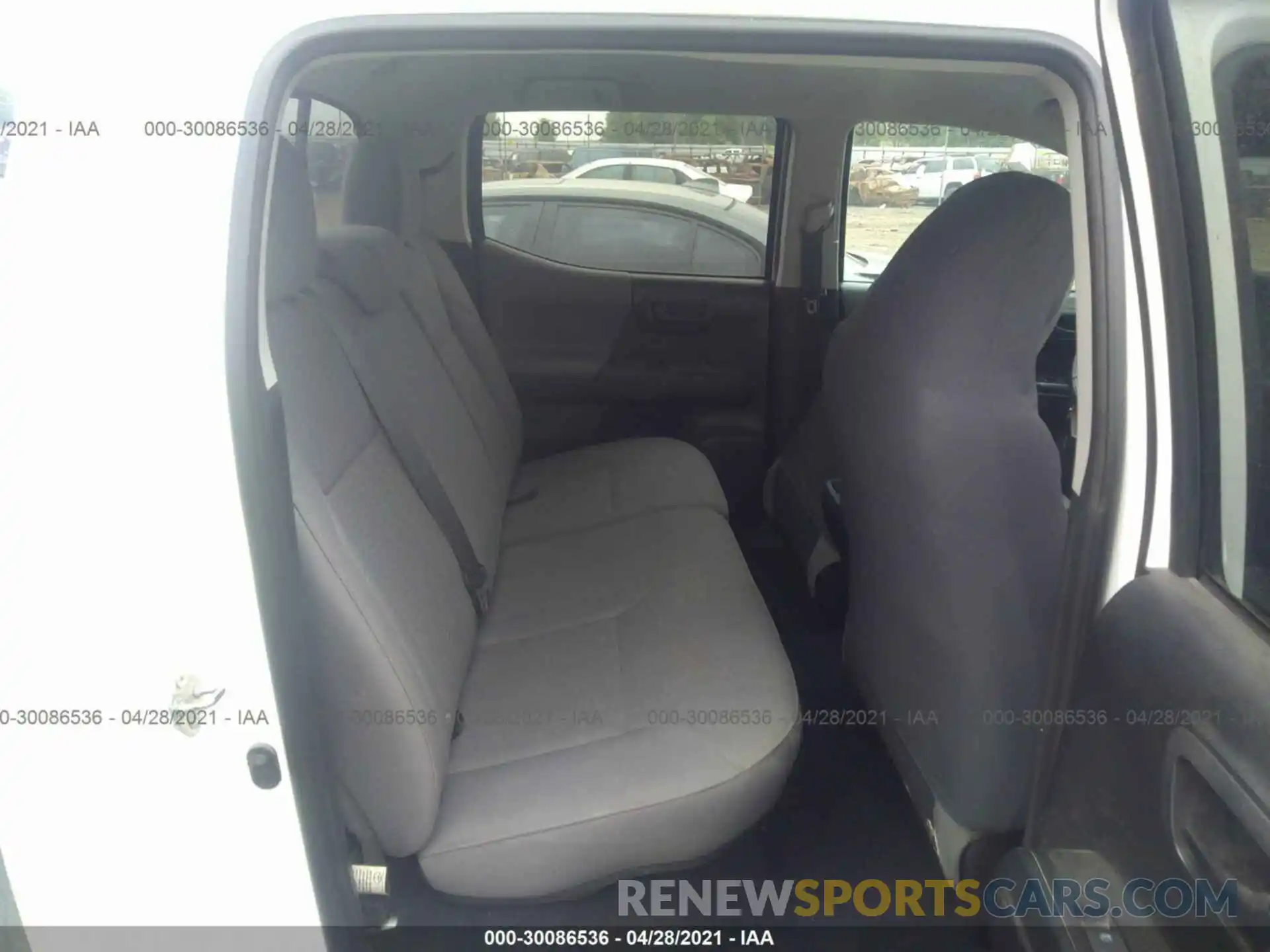 8 Photograph of a damaged car 3TMCZ5AN4KM249329 TOYOTA TACOMA 4WD 2019