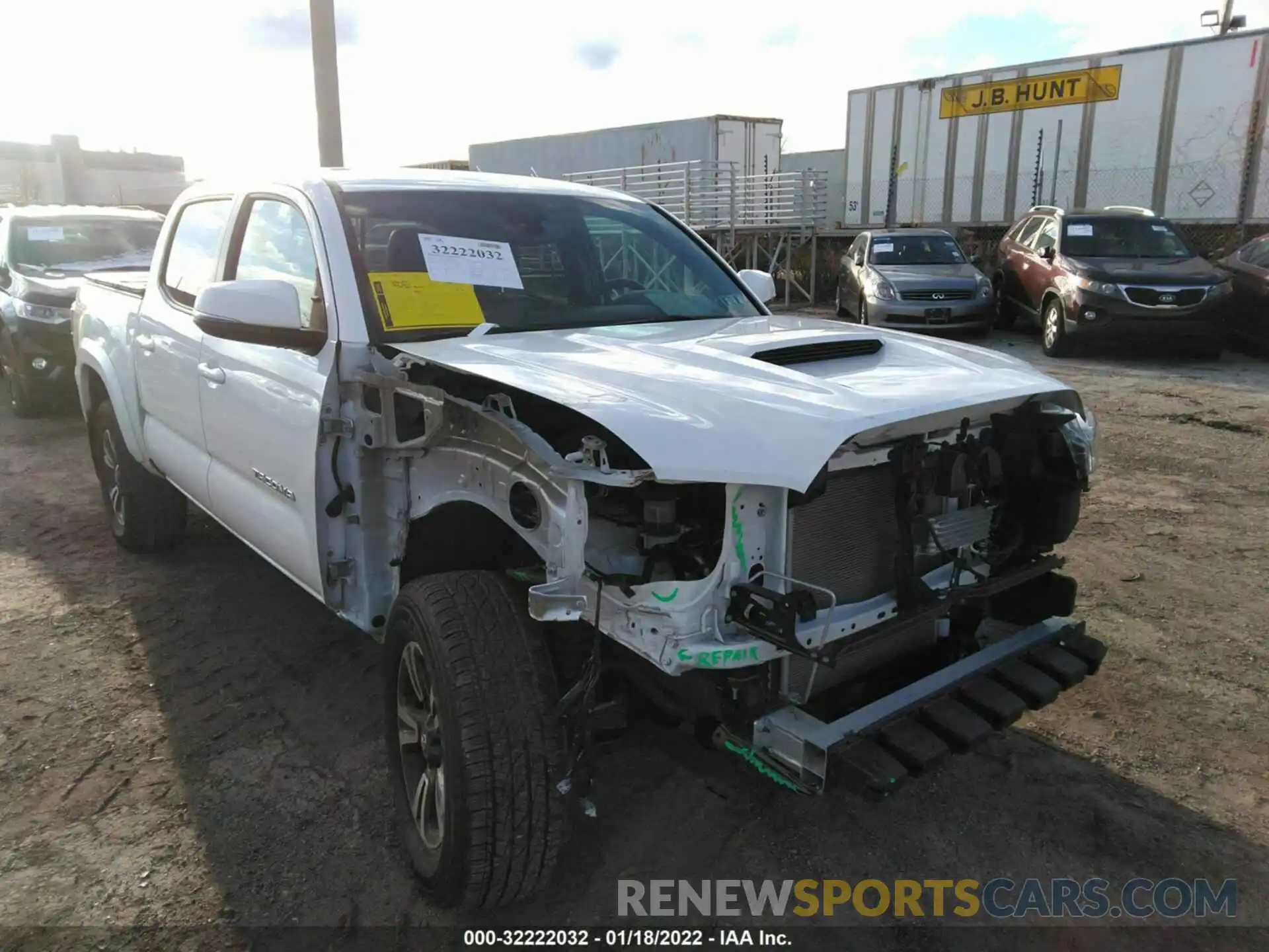 6 Photograph of a damaged car 3TMCZ5AN4KM265689 TOYOTA TACOMA 4WD 2019