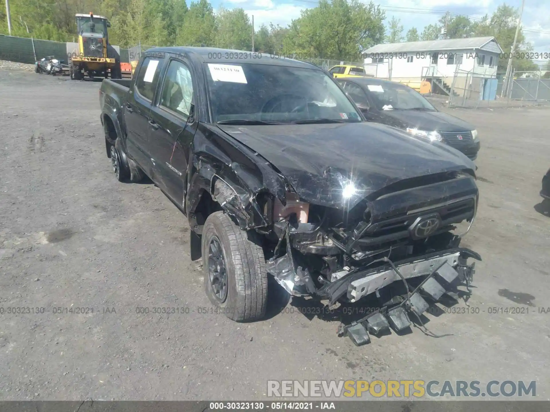 6 Фотография поврежденного автомобиля 3TMCZ5AN4KM279463 TOYOTA TACOMA 4WD 2019