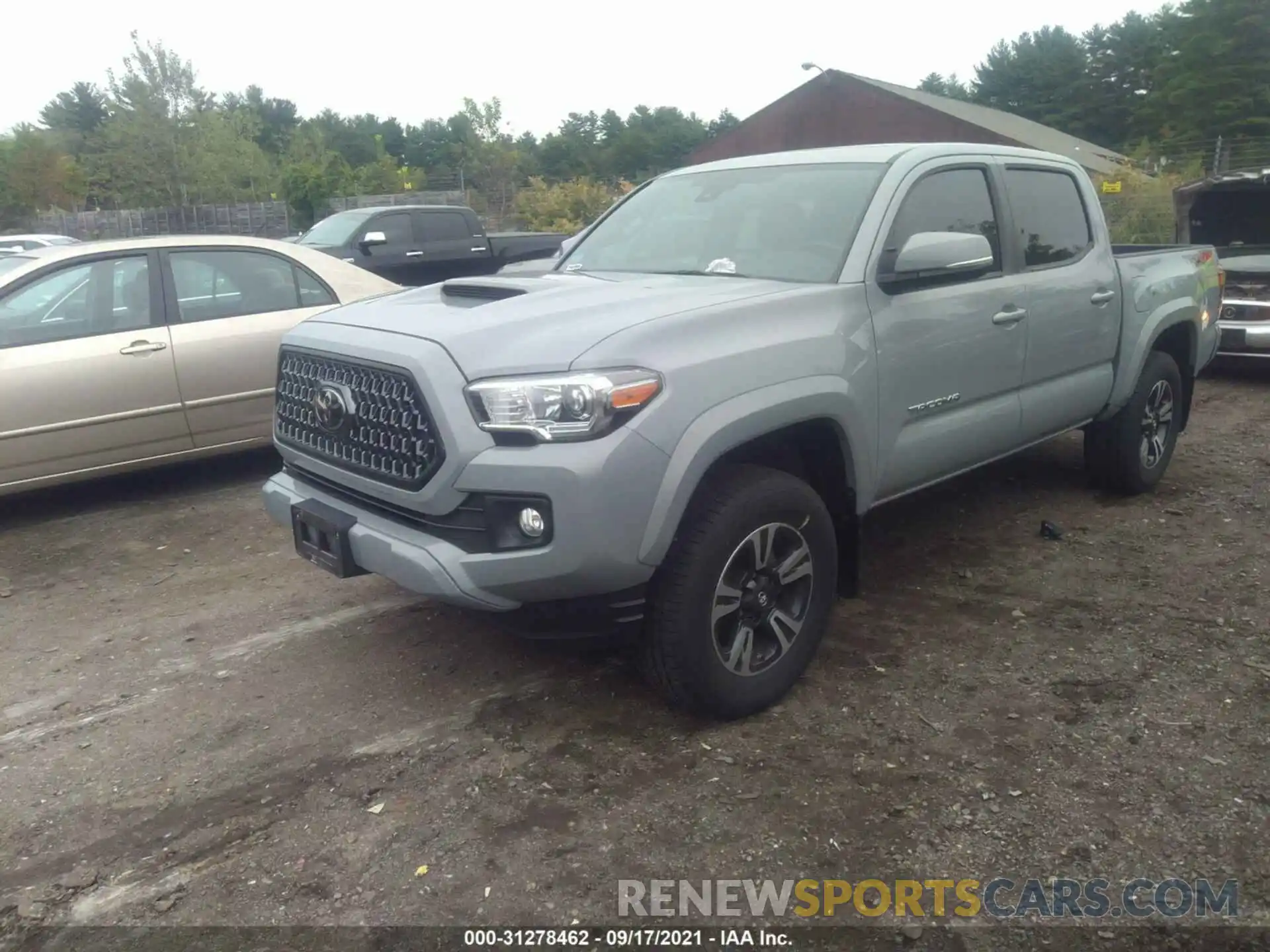 2 Photograph of a damaged car 3TMCZ5AN4KM281858 TOYOTA TACOMA 4WD 2019