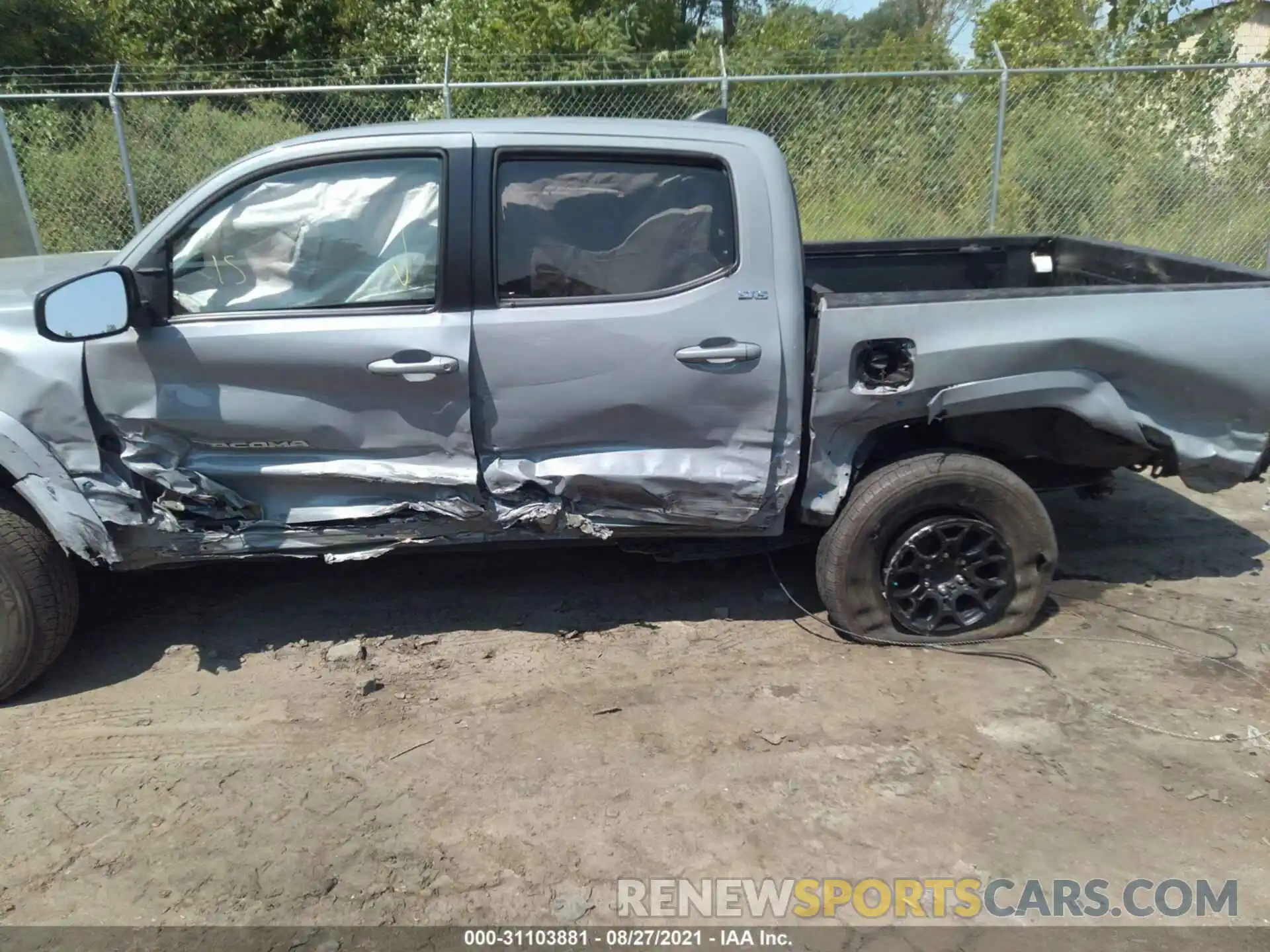 6 Photograph of a damaged car 3TMCZ5AN5KM195930 TOYOTA TACOMA 4WD 2019