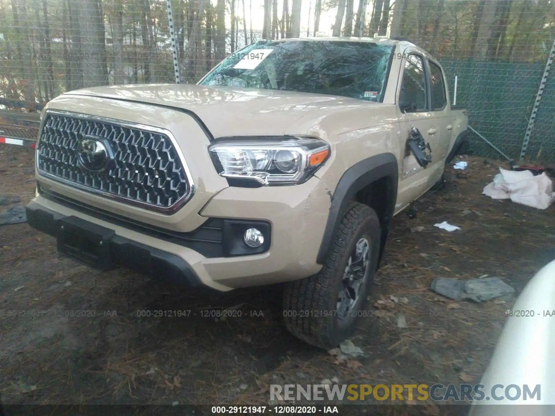 2 Photograph of a damaged car 3TMCZ5AN5KM199198 TOYOTA TACOMA 4WD 2019