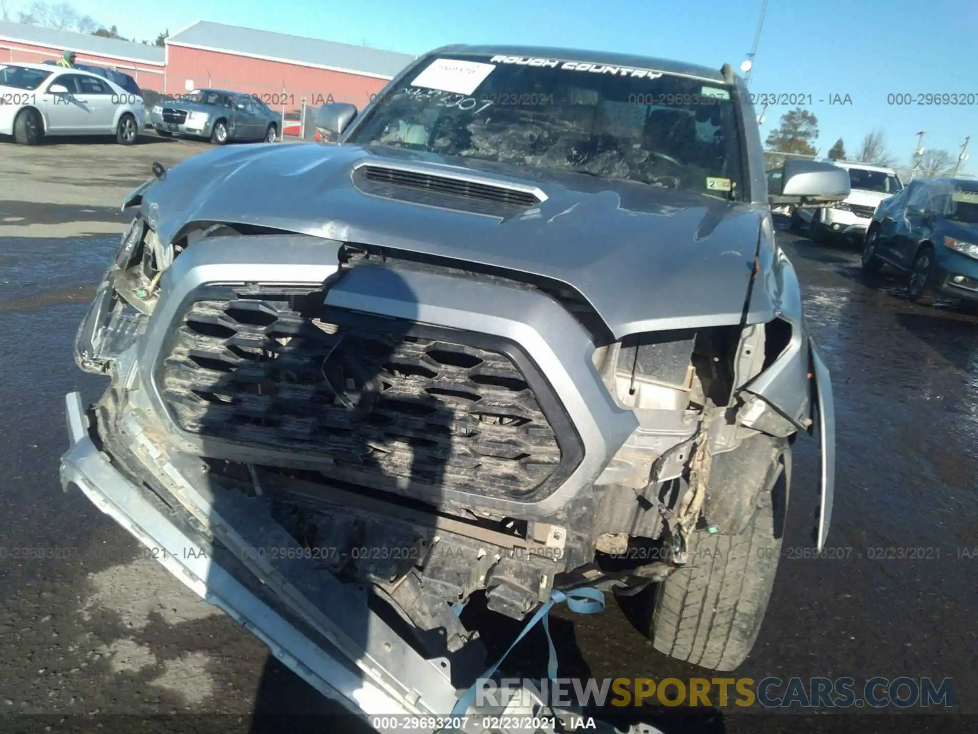 6 Photograph of a damaged car 3TMCZ5AN5KM215268 TOYOTA TACOMA 4WD 2019