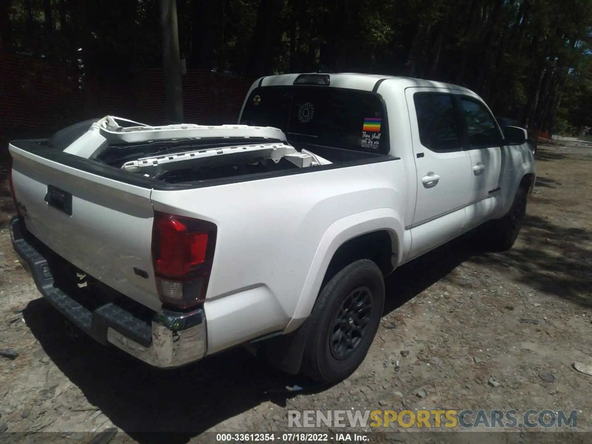 4 Фотография поврежденного автомобиля 3TMCZ5AN5KM218493 TOYOTA TACOMA 4WD 2019