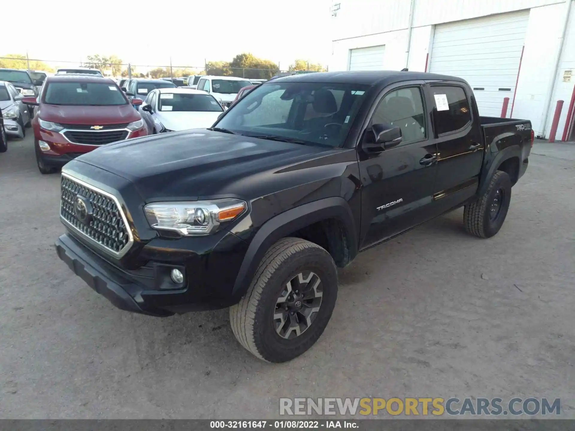 2 Photograph of a damaged car 3TMCZ5AN5KM223029 TOYOTA TACOMA 4WD 2019