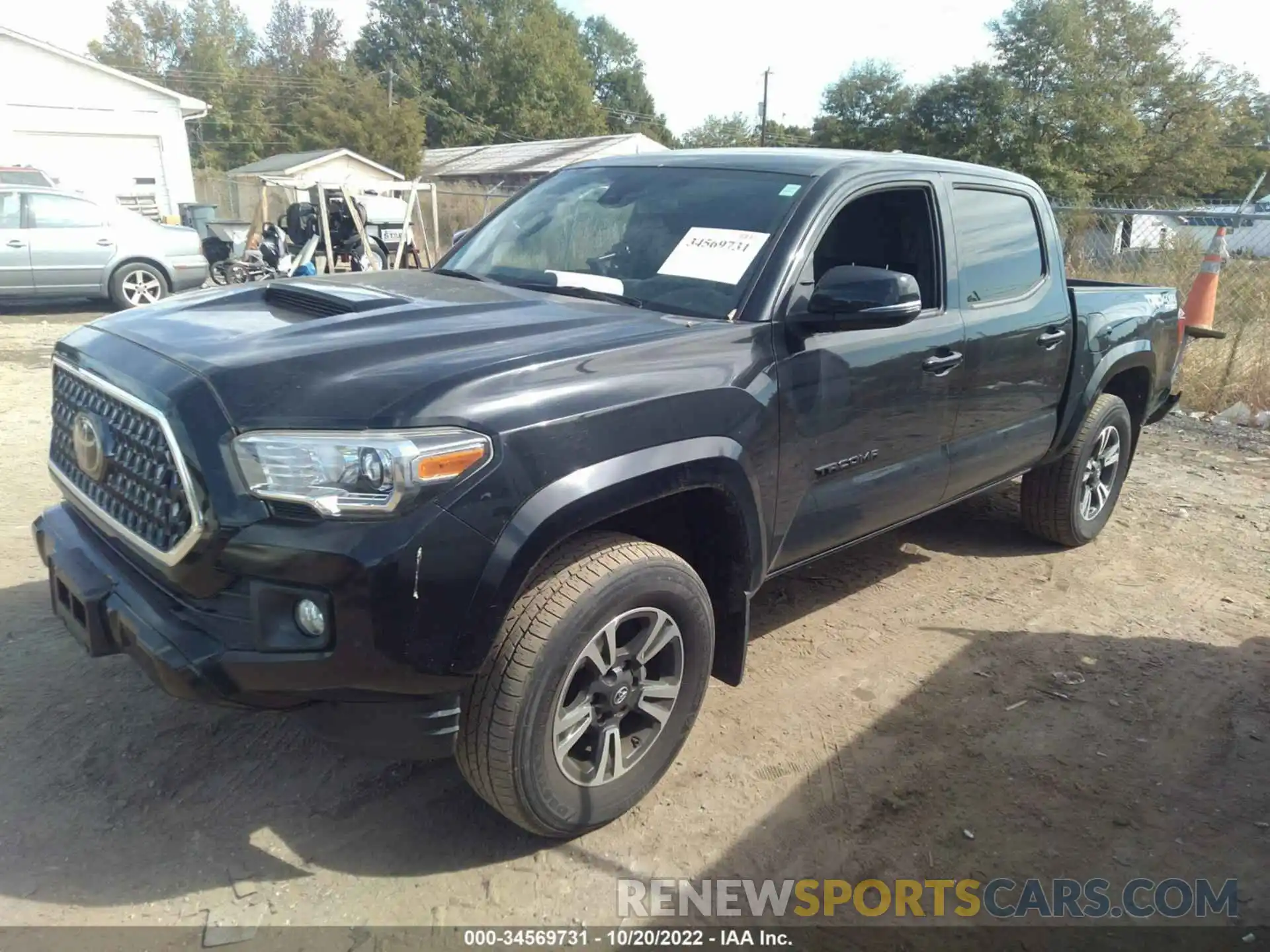 2 Photograph of a damaged car 3TMCZ5AN5KM224228 TOYOTA TACOMA 4WD 2019