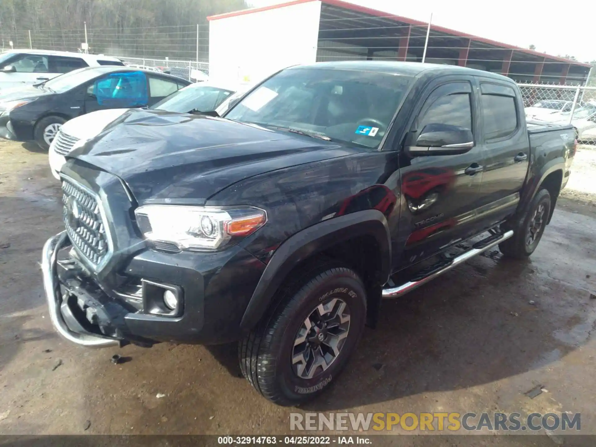 2 Photograph of a damaged car 3TMCZ5AN5KM226254 TOYOTA TACOMA 4WD 2019