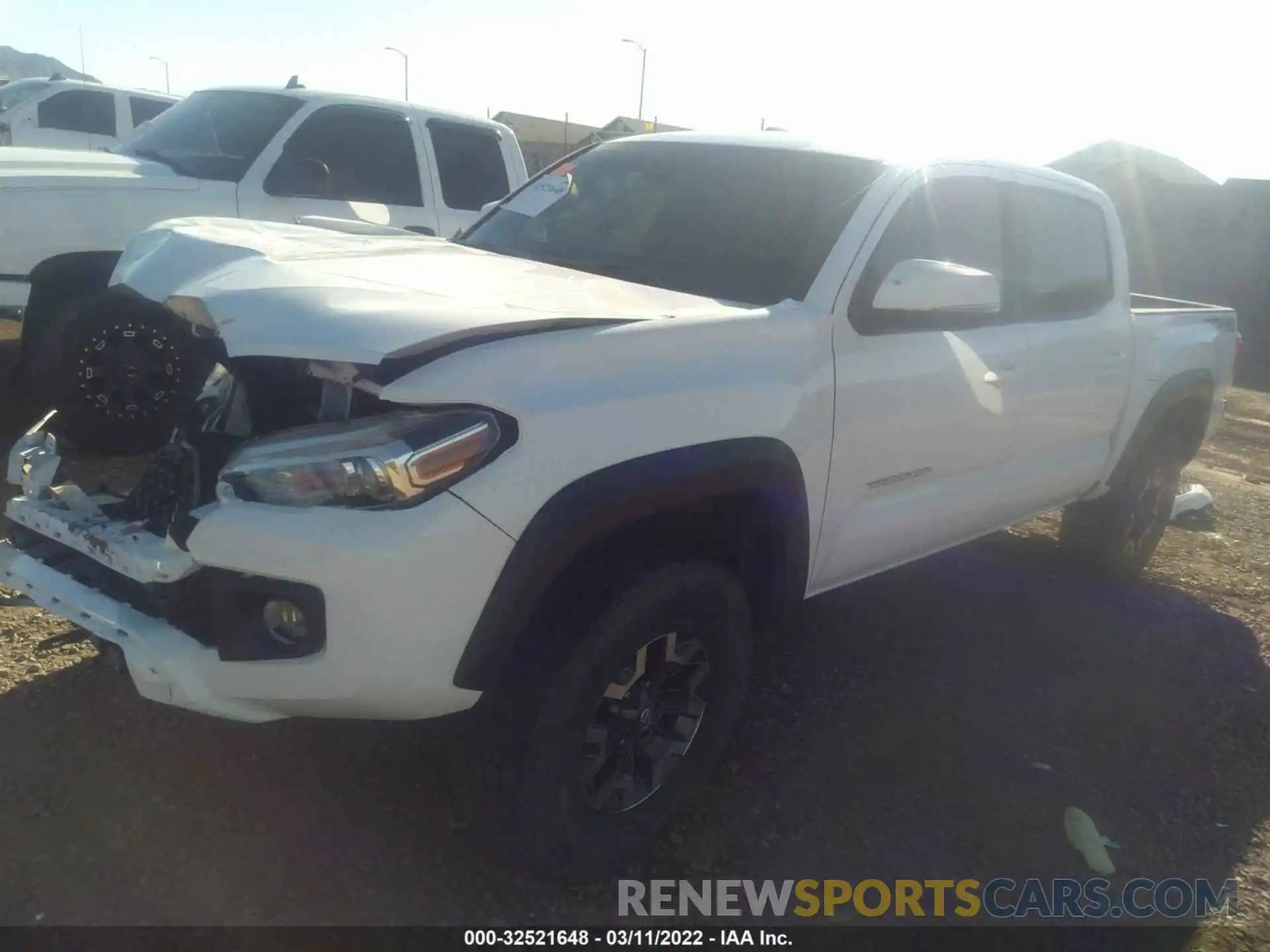 2 Photograph of a damaged car 3TMCZ5AN5KM227601 TOYOTA TACOMA 4WD 2019