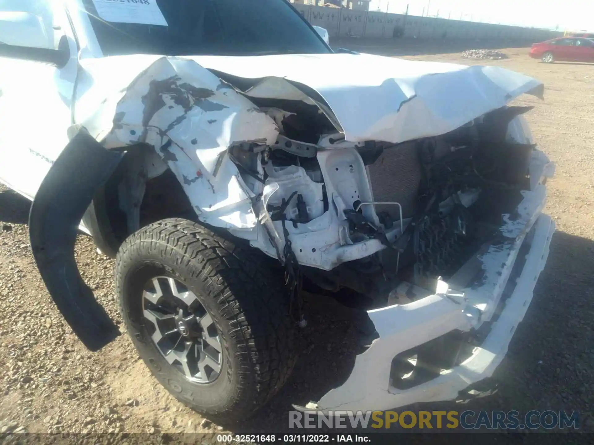 6 Photograph of a damaged car 3TMCZ5AN5KM227601 TOYOTA TACOMA 4WD 2019