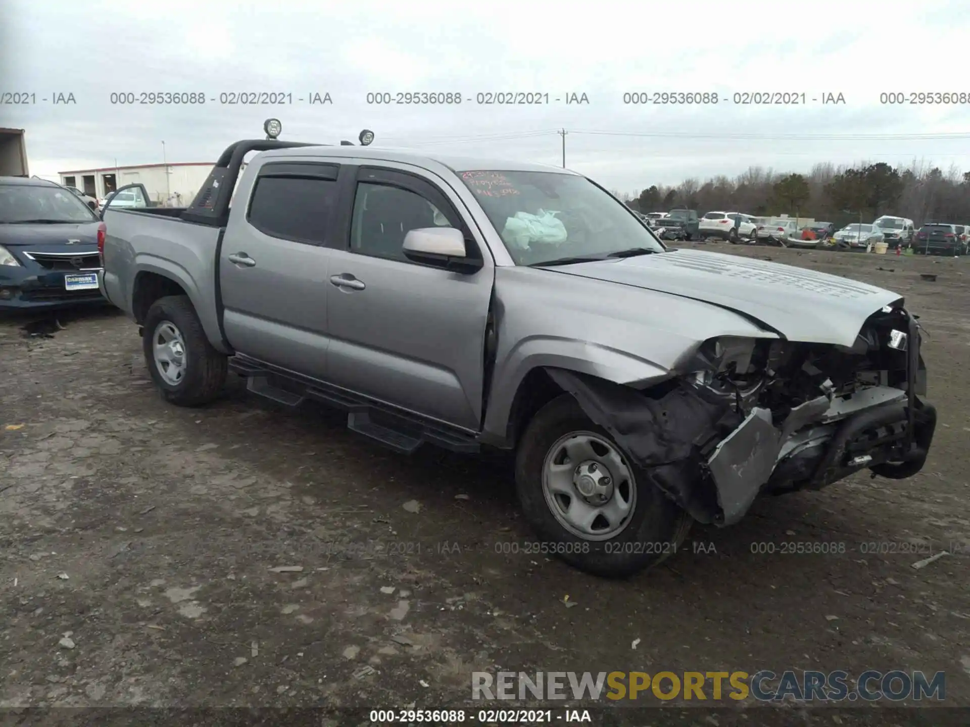 1 Фотография поврежденного автомобиля 3TMCZ5AN5KM227744 TOYOTA TACOMA 4WD 2019