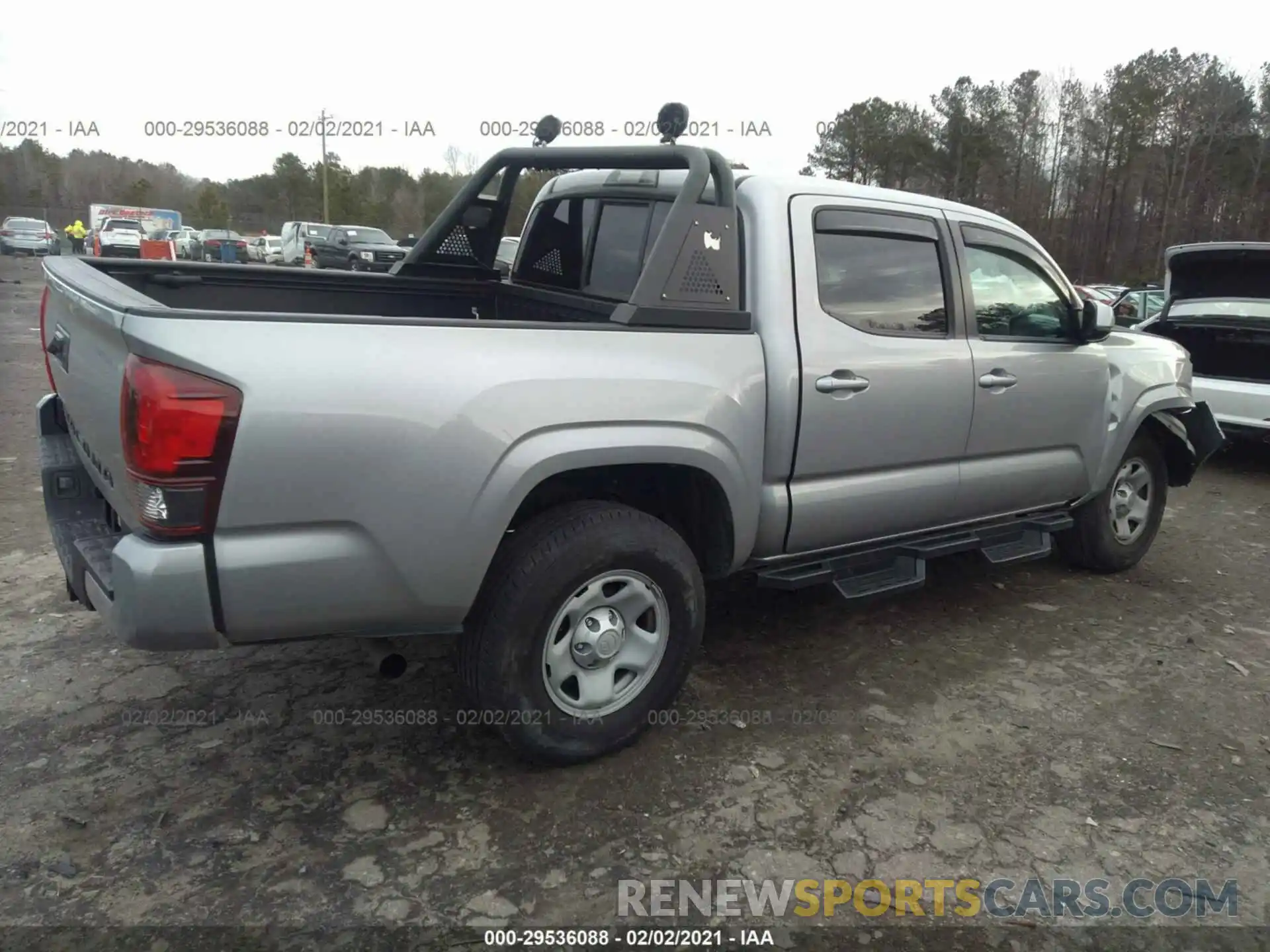 4 Photograph of a damaged car 3TMCZ5AN5KM227744 TOYOTA TACOMA 4WD 2019