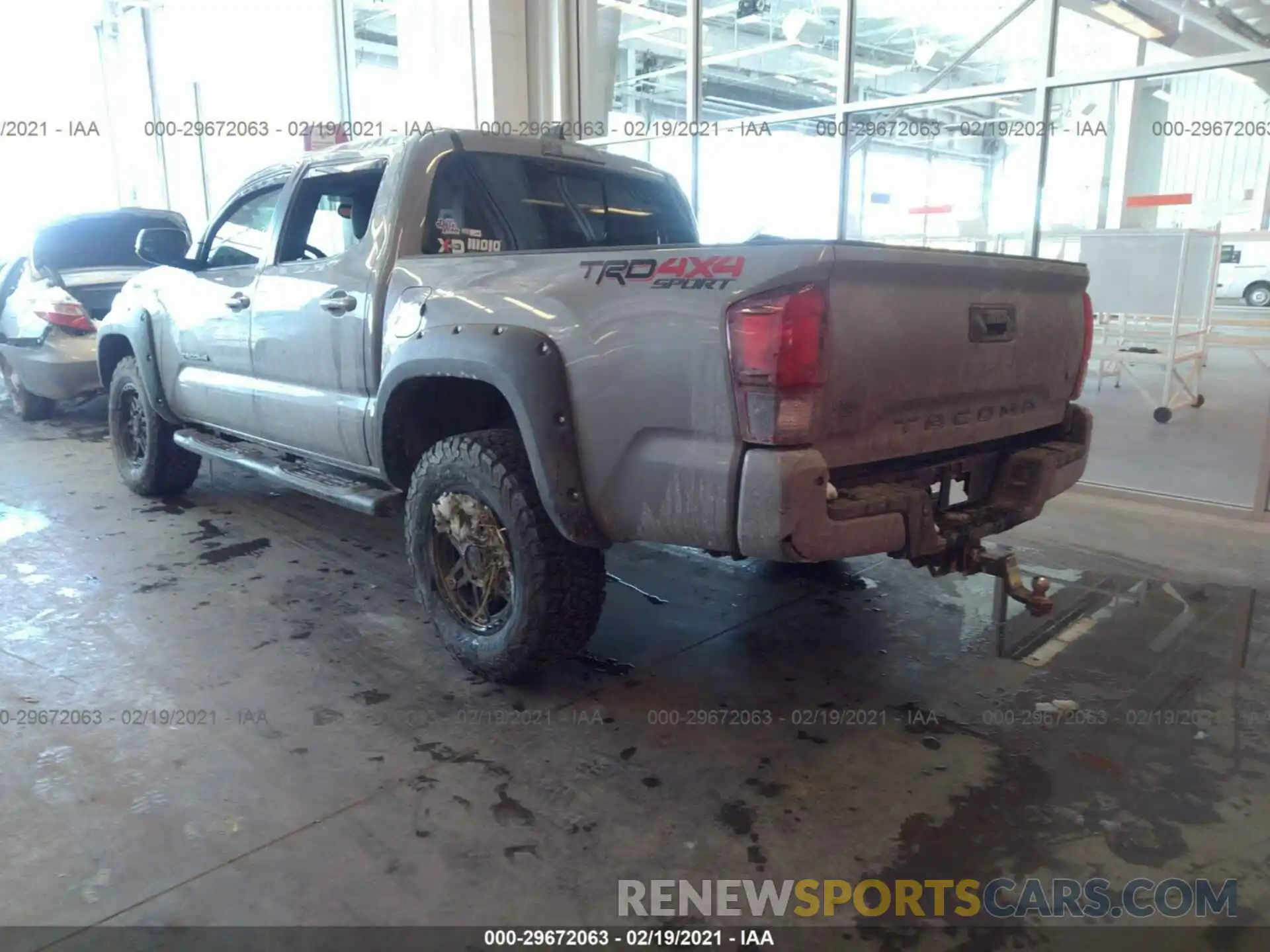 3 Photograph of a damaged car 3TMCZ5AN5KM230921 TOYOTA TACOMA 4WD 2019