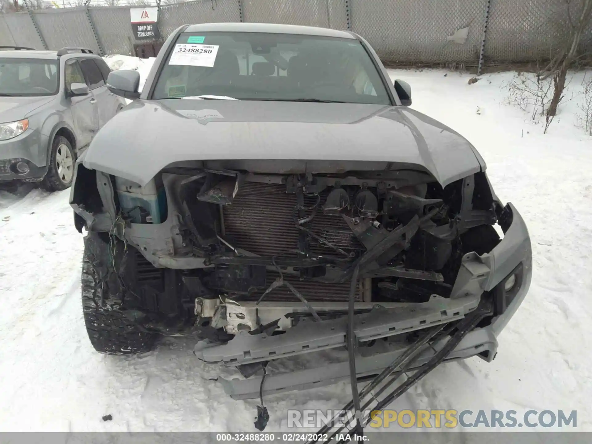 6 Фотография поврежденного автомобиля 3TMCZ5AN5KM231602 TOYOTA TACOMA 4WD 2019