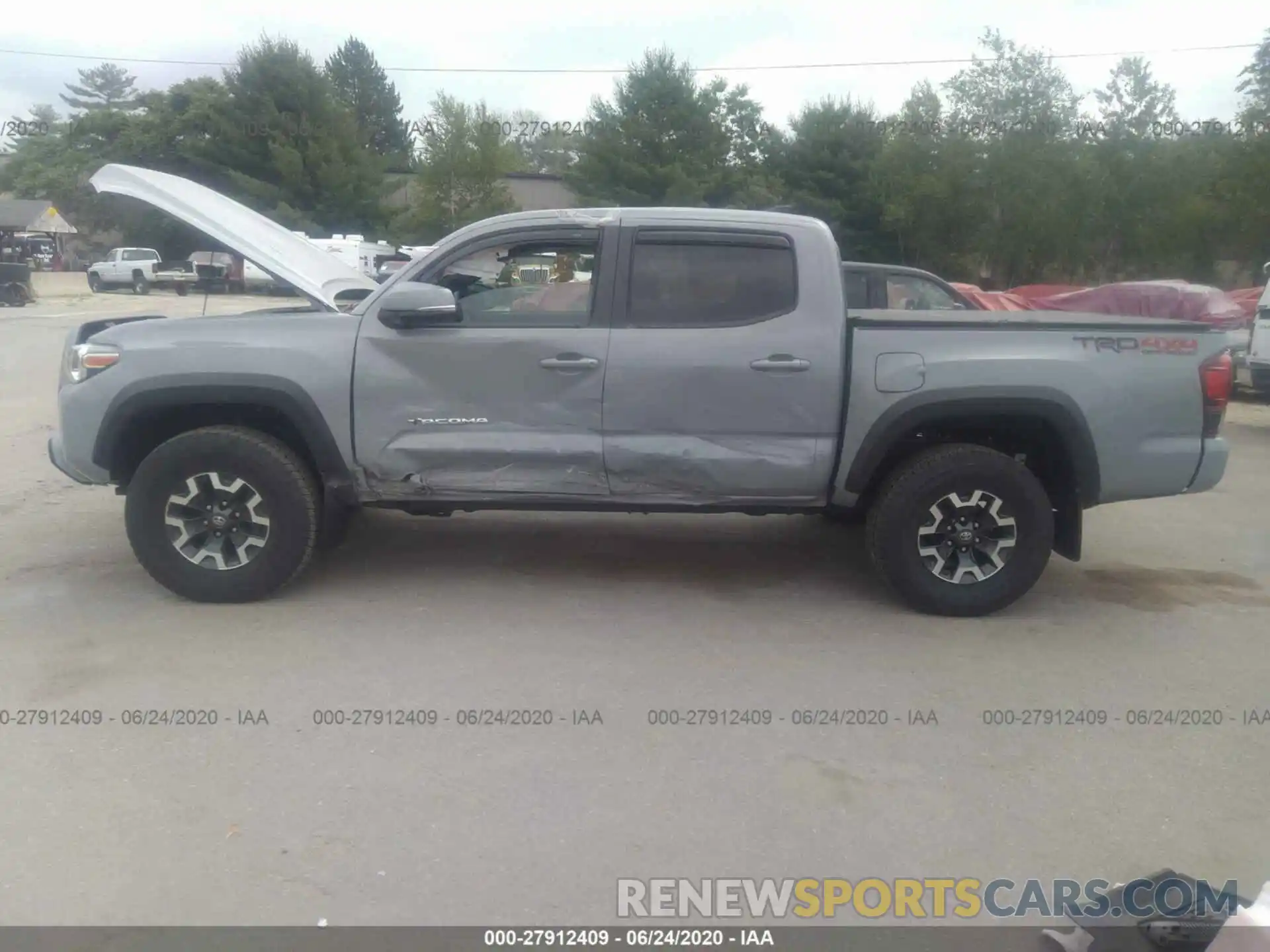 6 Photograph of a damaged car 3TMCZ5AN5KM235018 TOYOTA TACOMA 4WD 2019