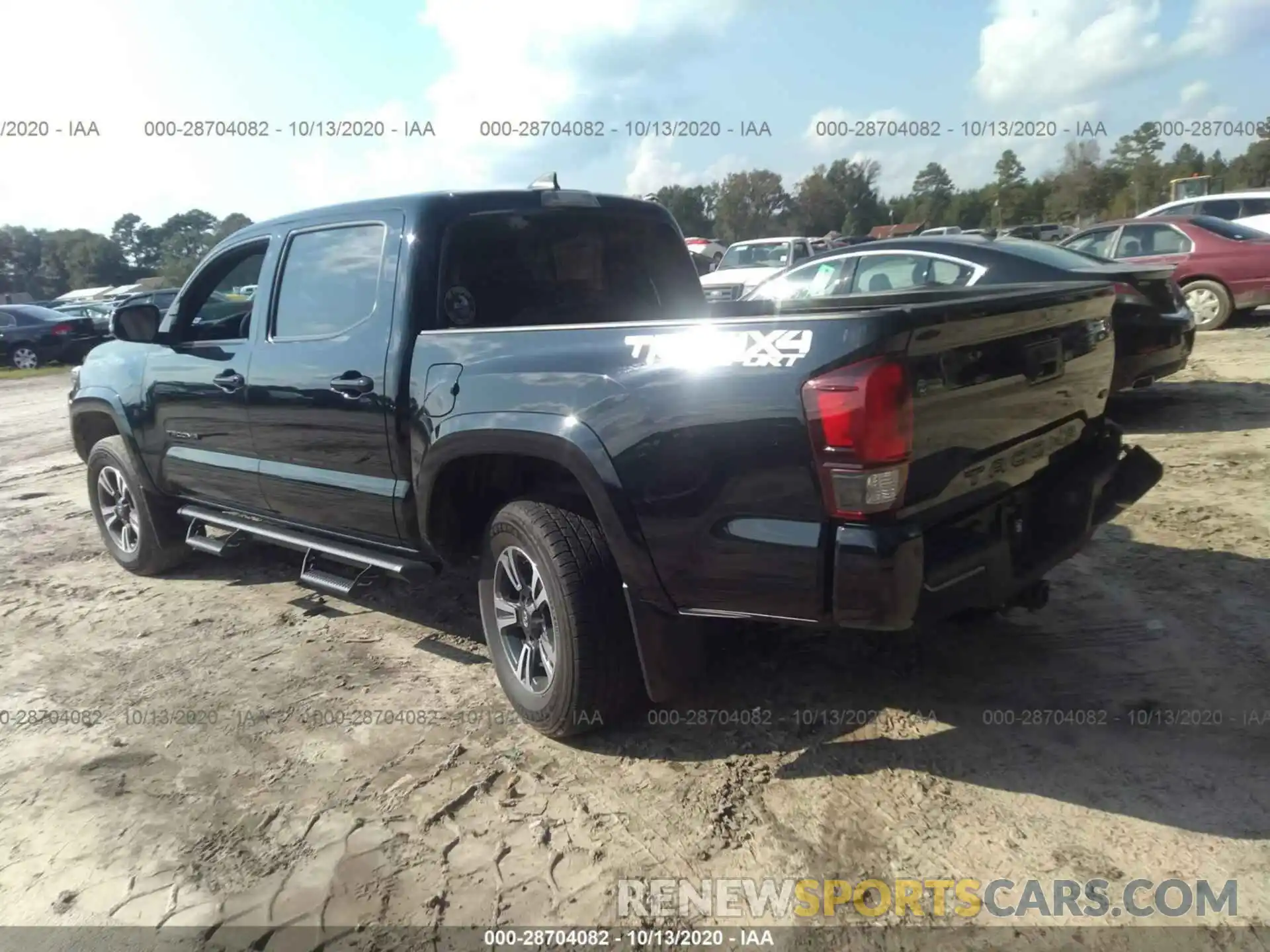 3 Photograph of a damaged car 3TMCZ5AN5KM240400 TOYOTA TACOMA 4WD 2019