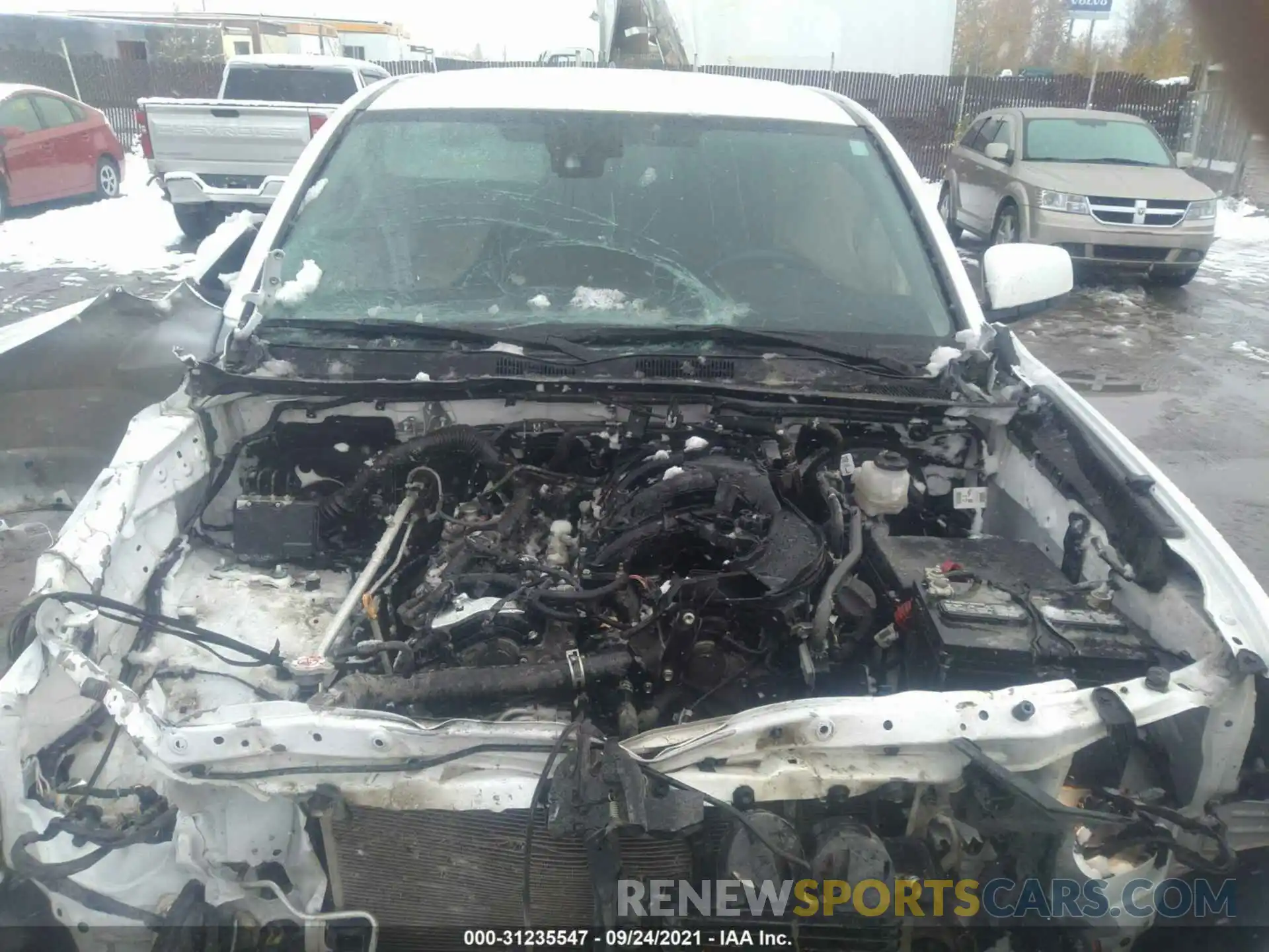 10 Photograph of a damaged car 3TMCZ5AN5KM245886 TOYOTA TACOMA 4WD 2019