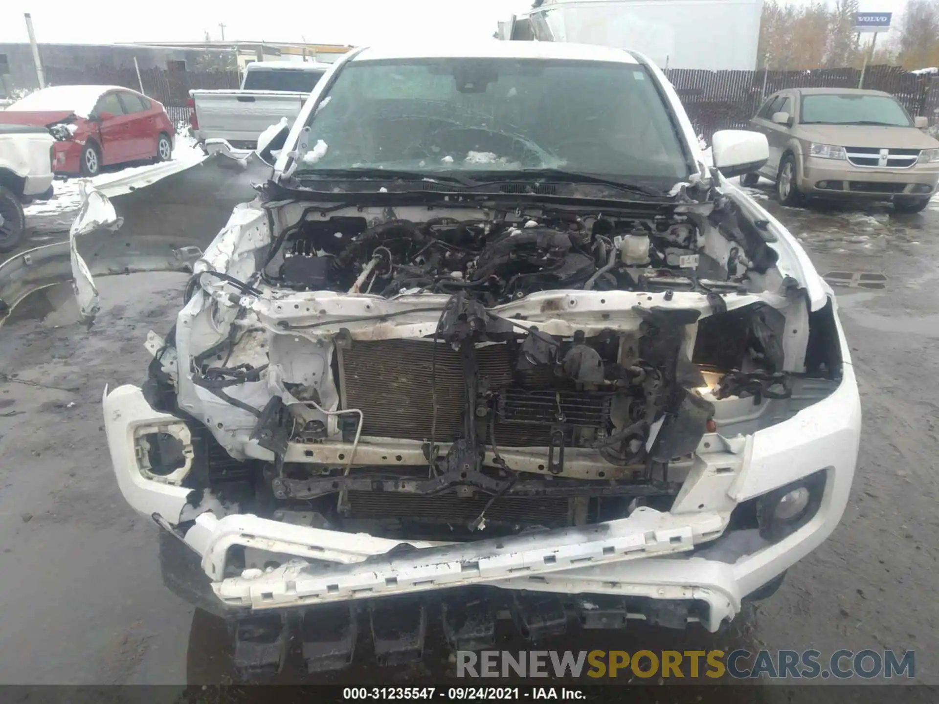 6 Photograph of a damaged car 3TMCZ5AN5KM245886 TOYOTA TACOMA 4WD 2019