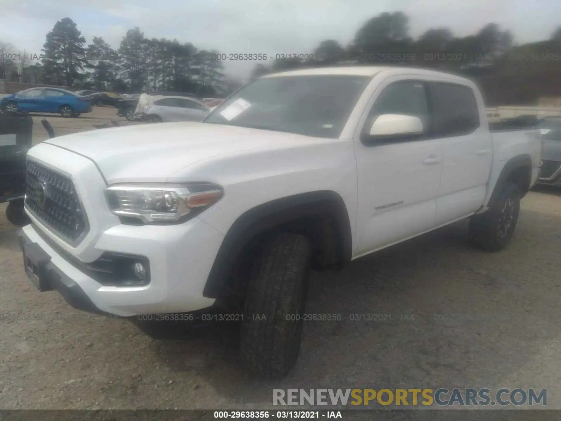 2 Photograph of a damaged car 3TMCZ5AN5KM250747 TOYOTA TACOMA 4WD 2019