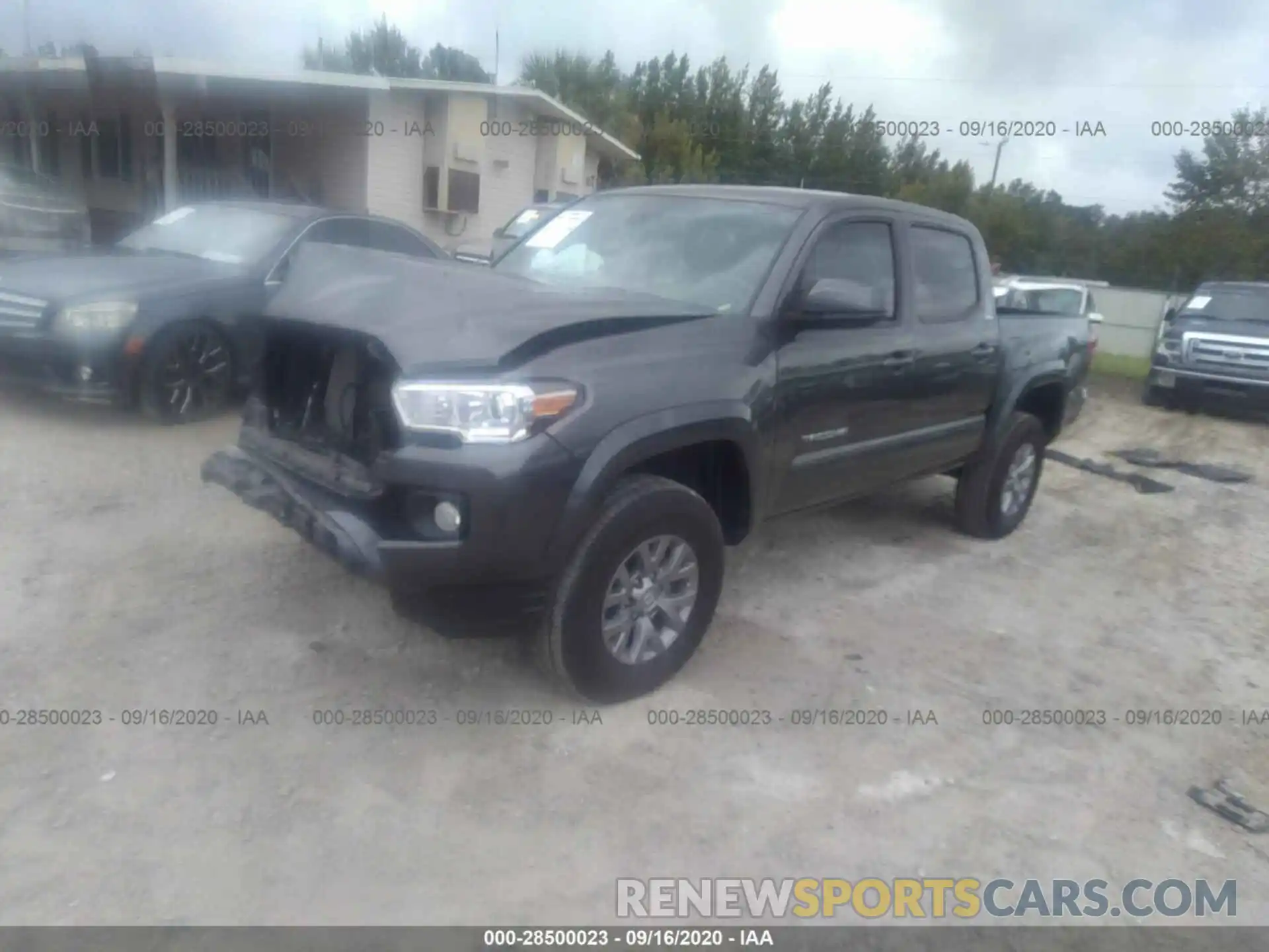 2 Photograph of a damaged car 3TMCZ5AN5KM251591 TOYOTA TACOMA 4WD 2019