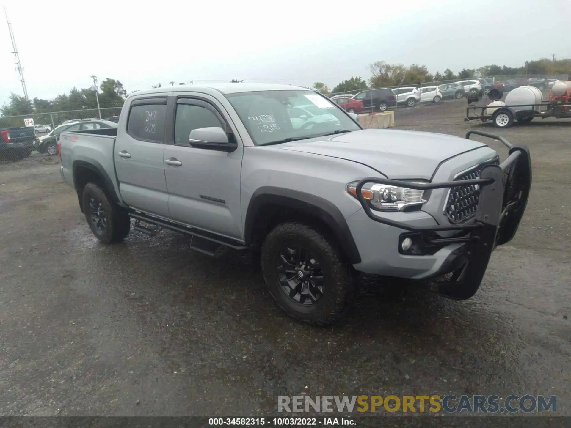 1 Photograph of a damaged car 3TMCZ5AN5KM253289 TOYOTA TACOMA 4WD 2019