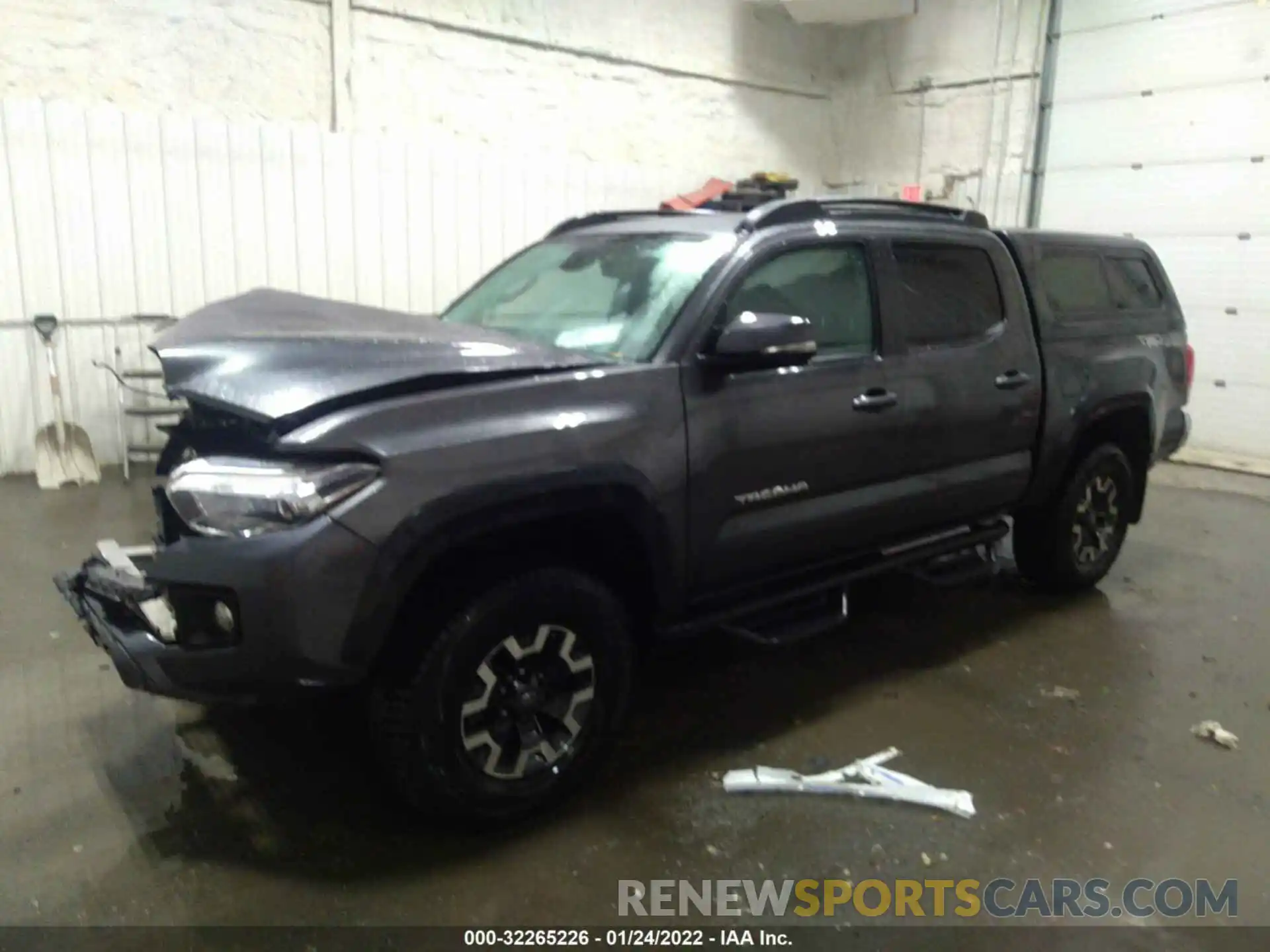 2 Photograph of a damaged car 3TMCZ5AN5KM255463 TOYOTA TACOMA 4WD 2019