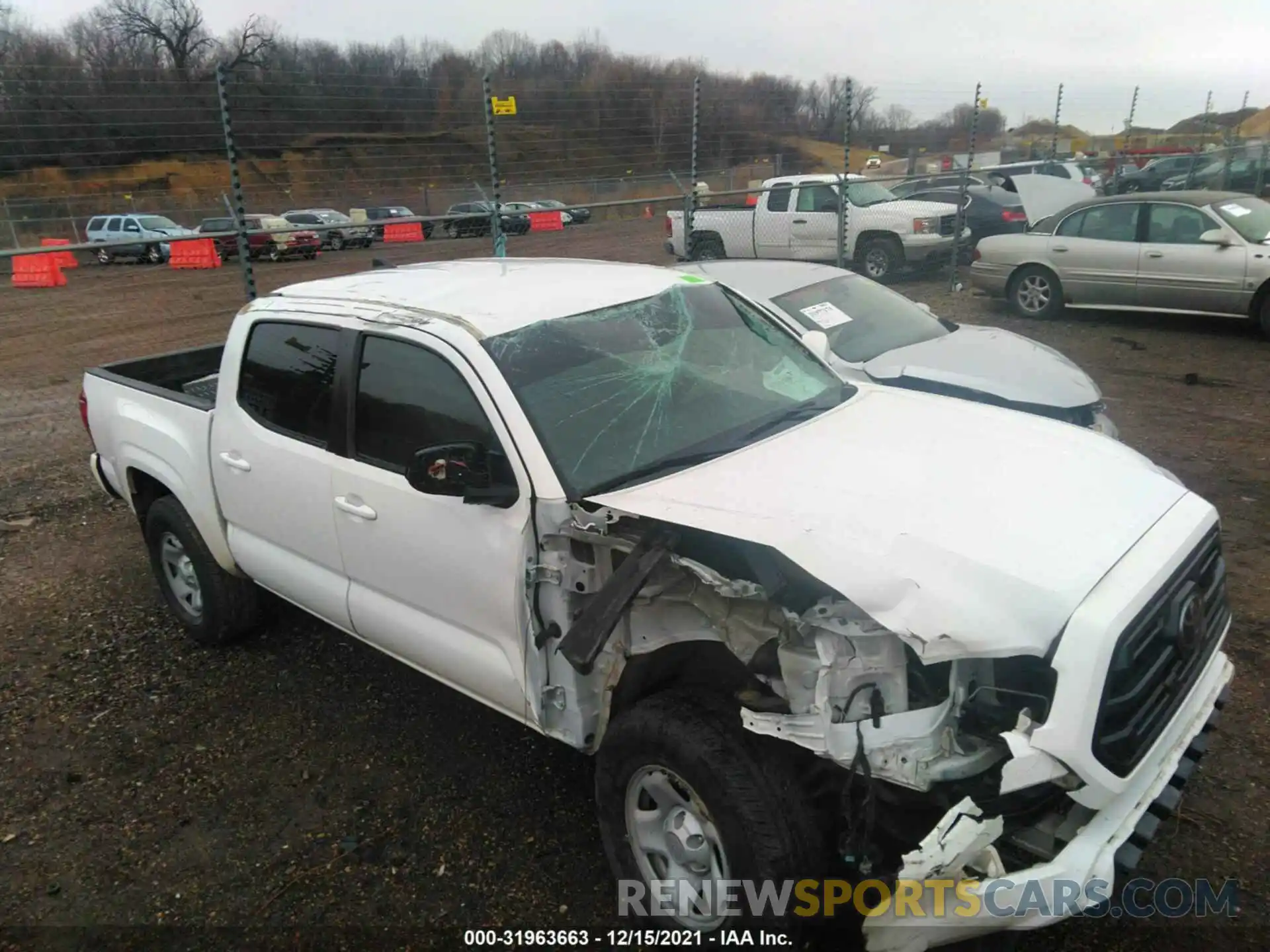 6 Photograph of a damaged car 3TMCZ5AN5KM257567 TOYOTA TACOMA 4WD 2019