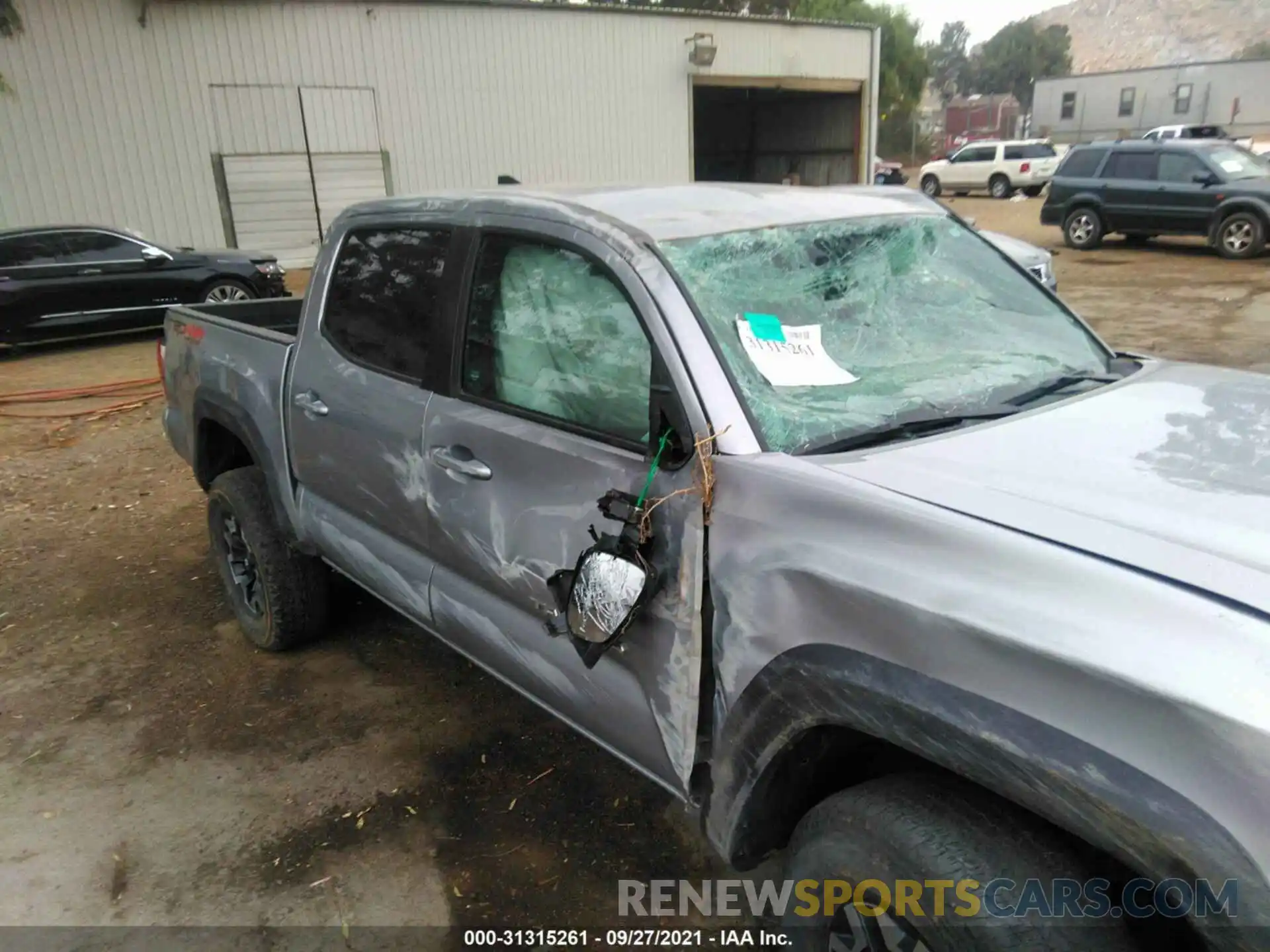 6 Photograph of a damaged car 3TMCZ5AN5KM259223 TOYOTA TACOMA 4WD 2019