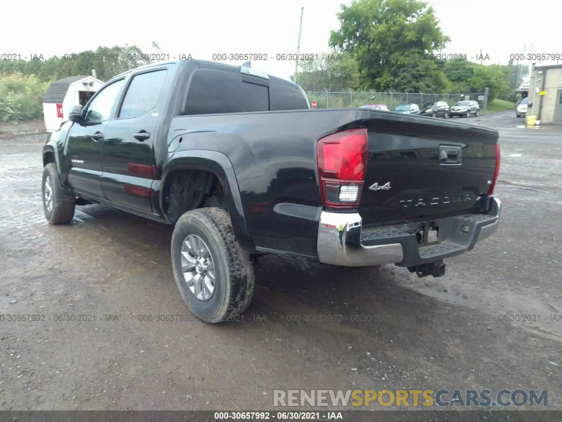 3 Photograph of a damaged car 3TMCZ5AN5KM261487 TOYOTA TACOMA 4WD 2019