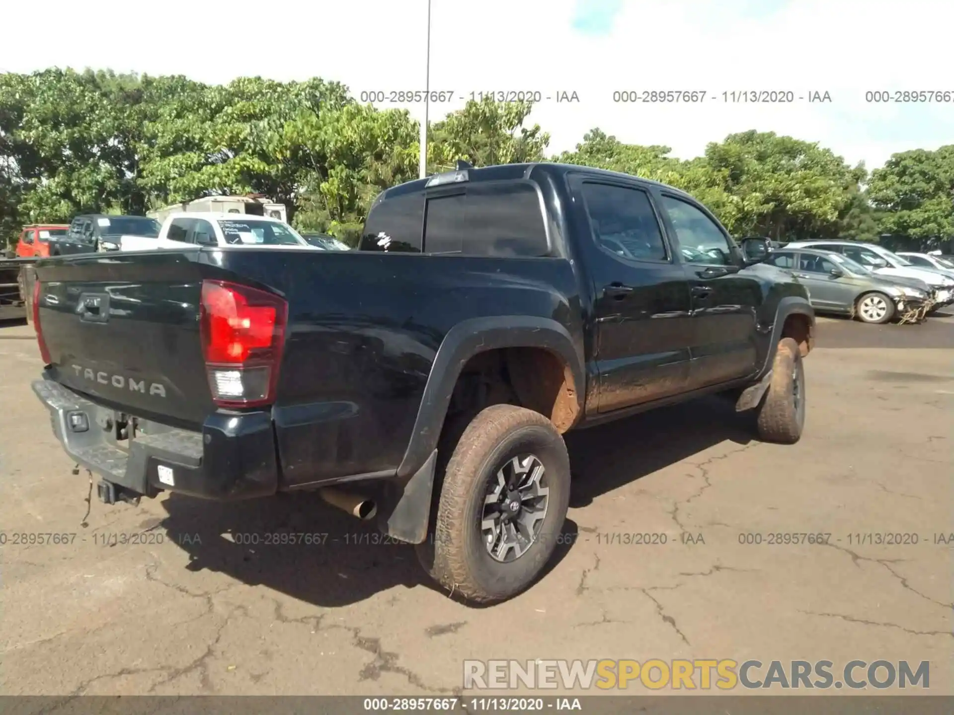 4 Фотография поврежденного автомобиля 3TMCZ5AN5KM264339 TOYOTA TACOMA 4WD 2019