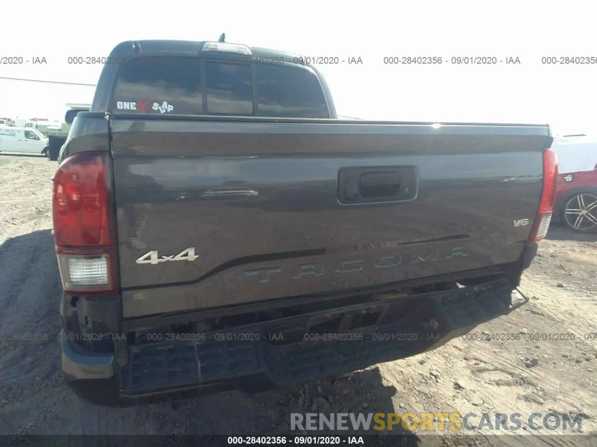 6 Photograph of a damaged car 3TMCZ5AN5KM267743 TOYOTA TACOMA 4WD 2019