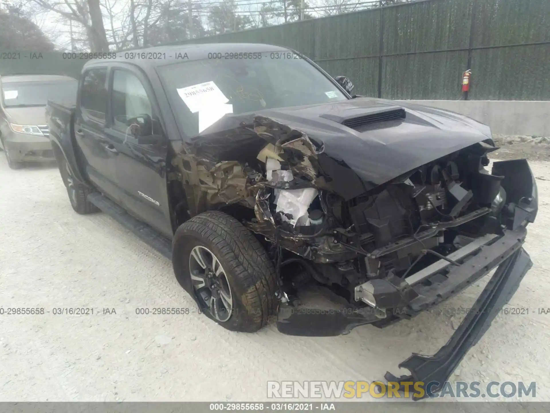 6 Photograph of a damaged car 3TMCZ5AN5KM268651 TOYOTA TACOMA 4WD 2019