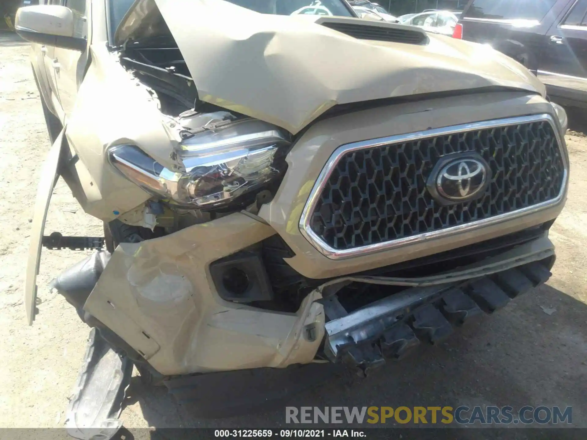 6 Photograph of a damaged car 3TMCZ5AN5KM273770 TOYOTA TACOMA 4WD 2019