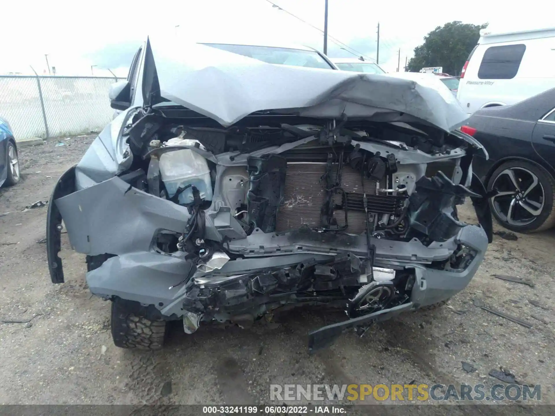 6 Photograph of a damaged car 3TMCZ5AN6KM193880 TOYOTA TACOMA 4WD 2019