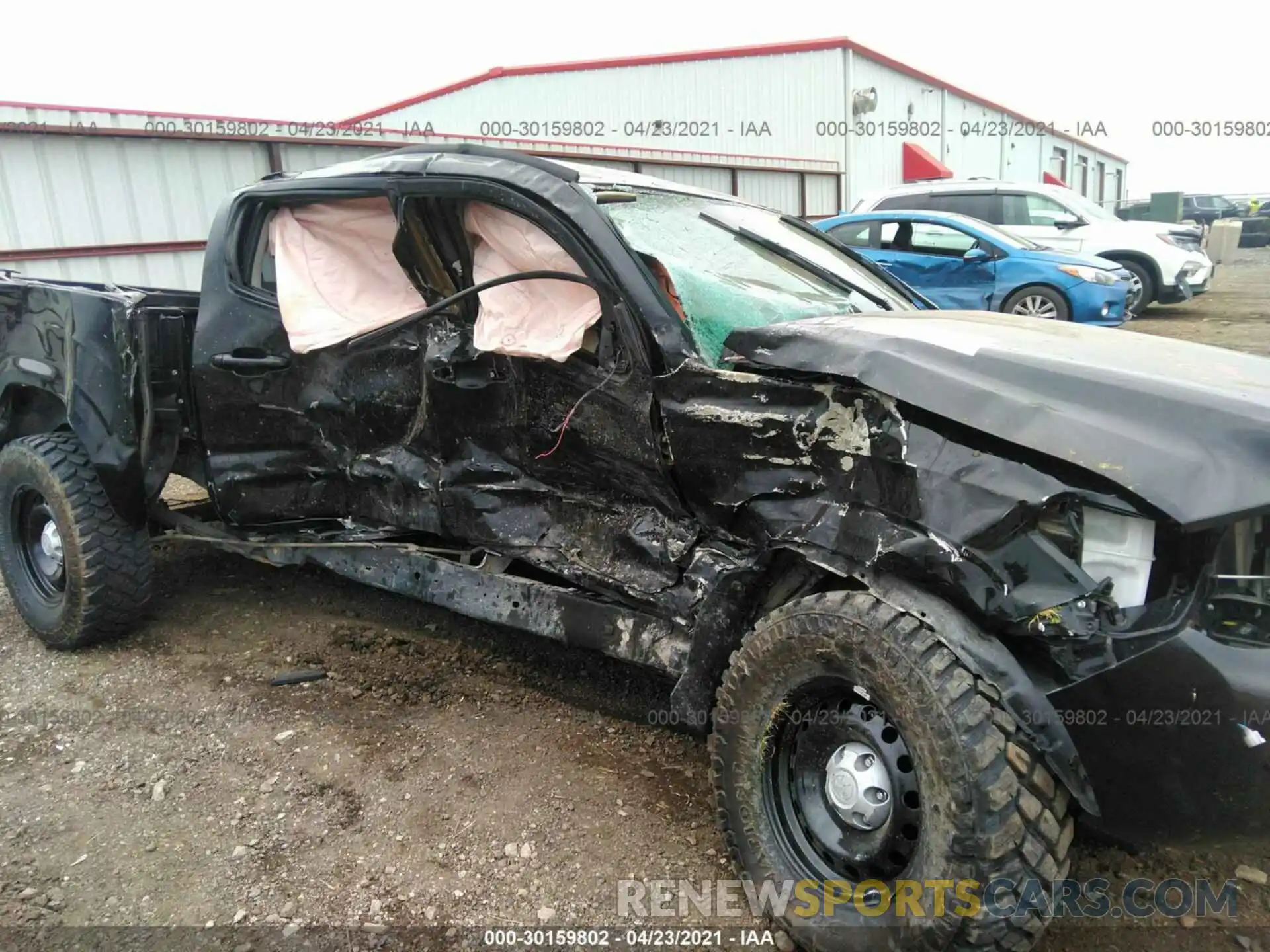 6 Photograph of a damaged car 3TMCZ5AN6KM194043 TOYOTA TACOMA 4WD 2019